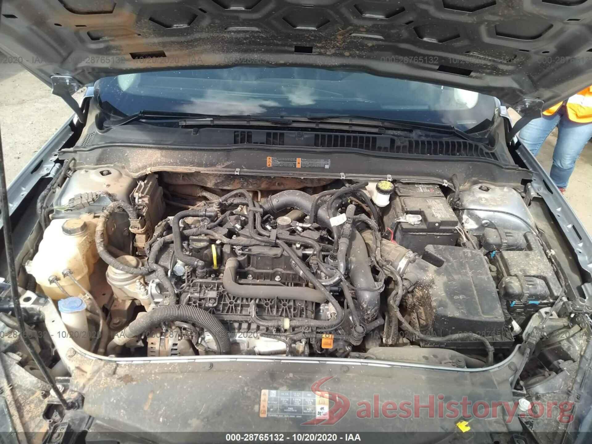 3FA6P0HD0LR110957 2020 FORD FUSION