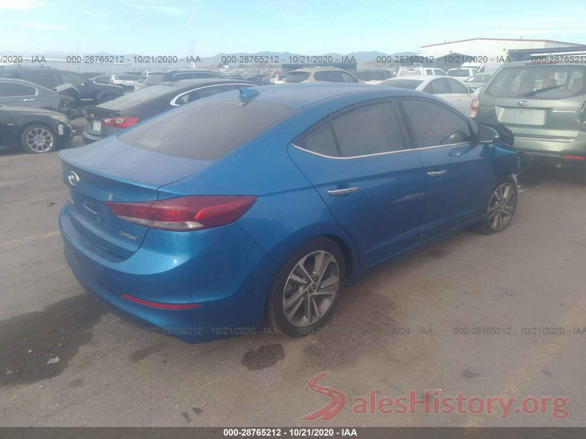 5NPD84LF1HH057095 2017 HYUNDAI ELANTRA