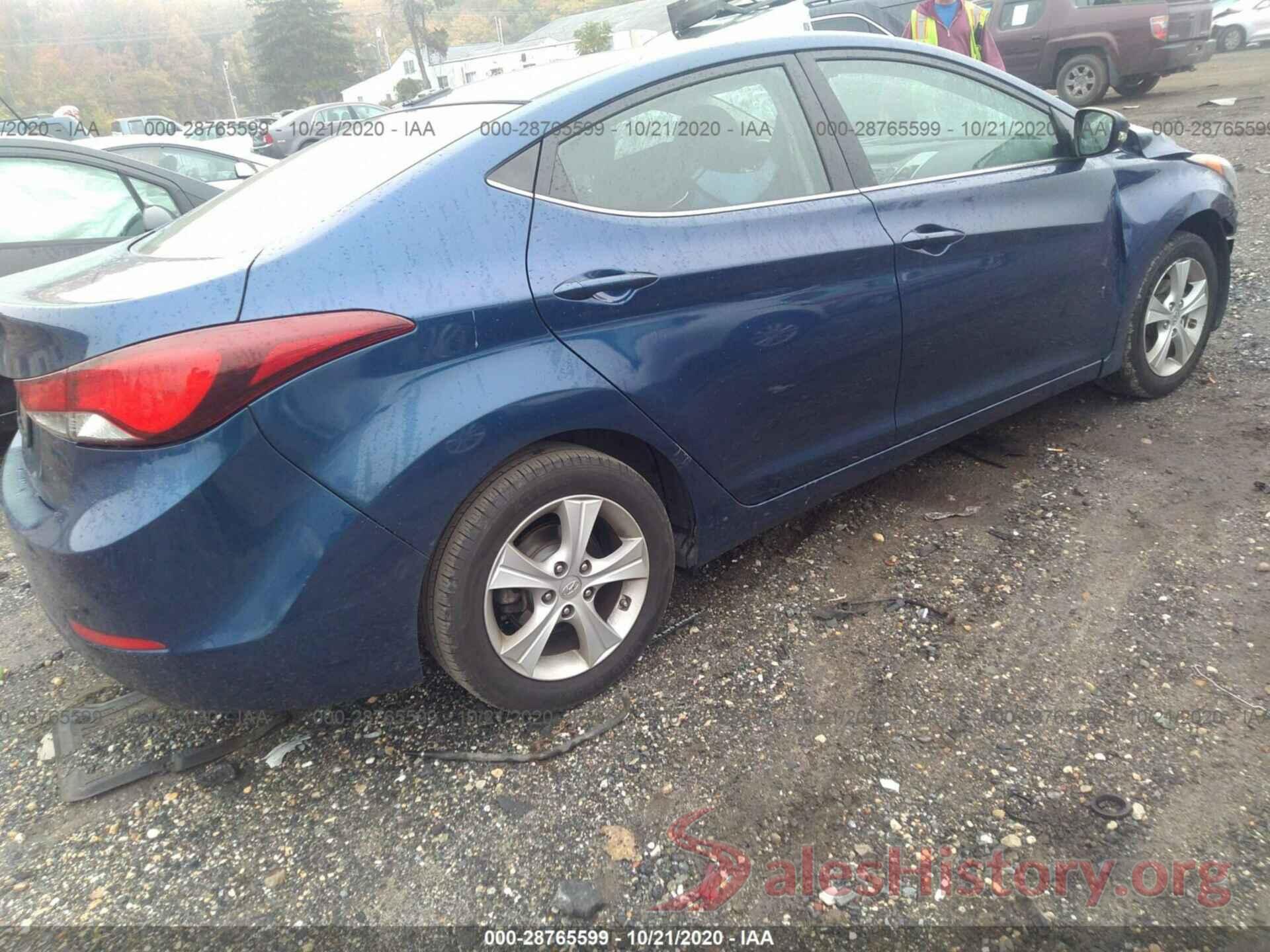 5NPDH4AE7GH680679 2016 HYUNDAI ELANTRA