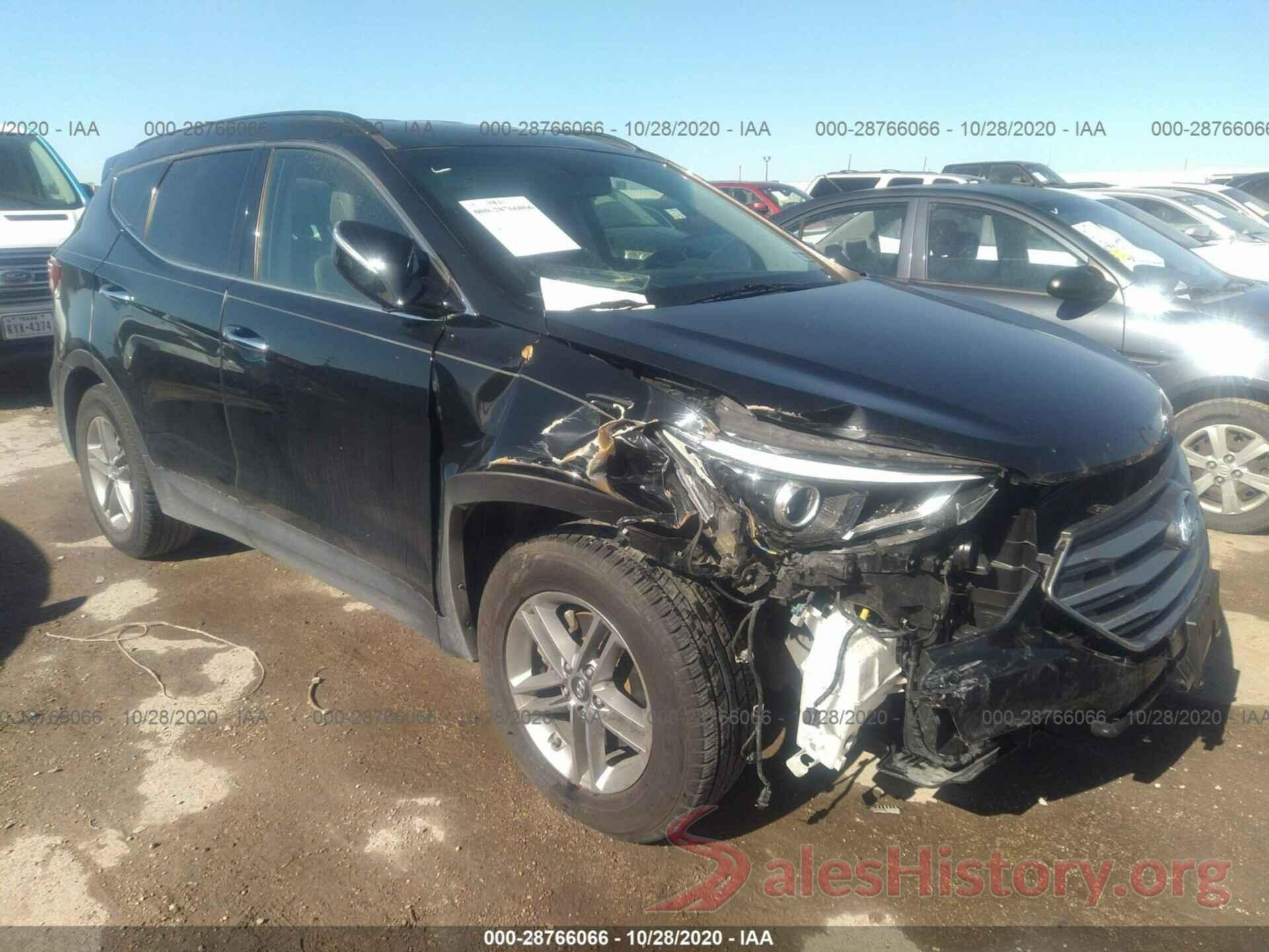 5NMZU3LB9HH017742 2017 HYUNDAI SANTA FE SPORT