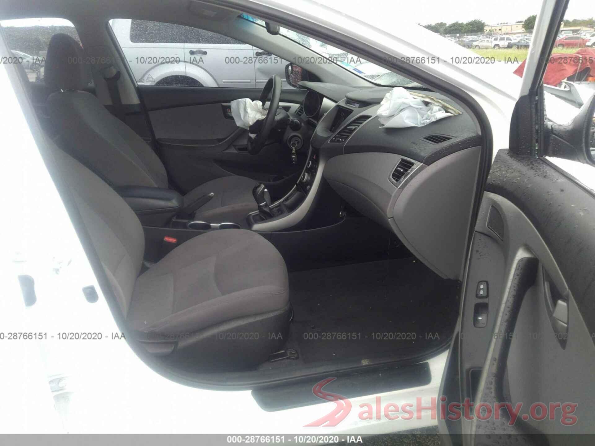 5NPDH4AE1GH663523 2016 HYUNDAI ELANTRA