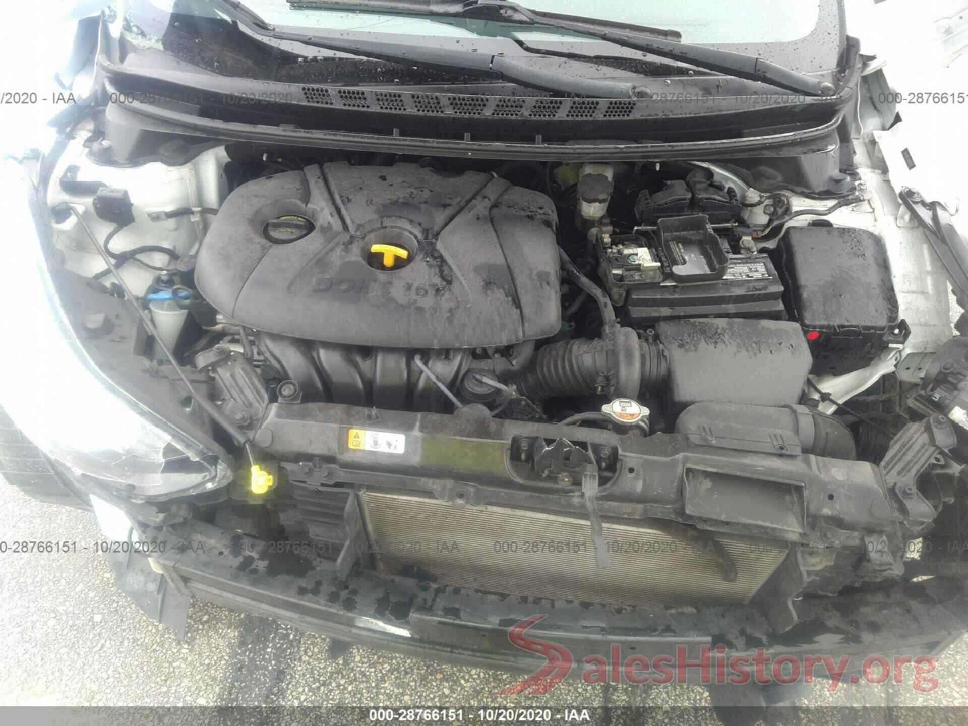 5NPDH4AE1GH663523 2016 HYUNDAI ELANTRA