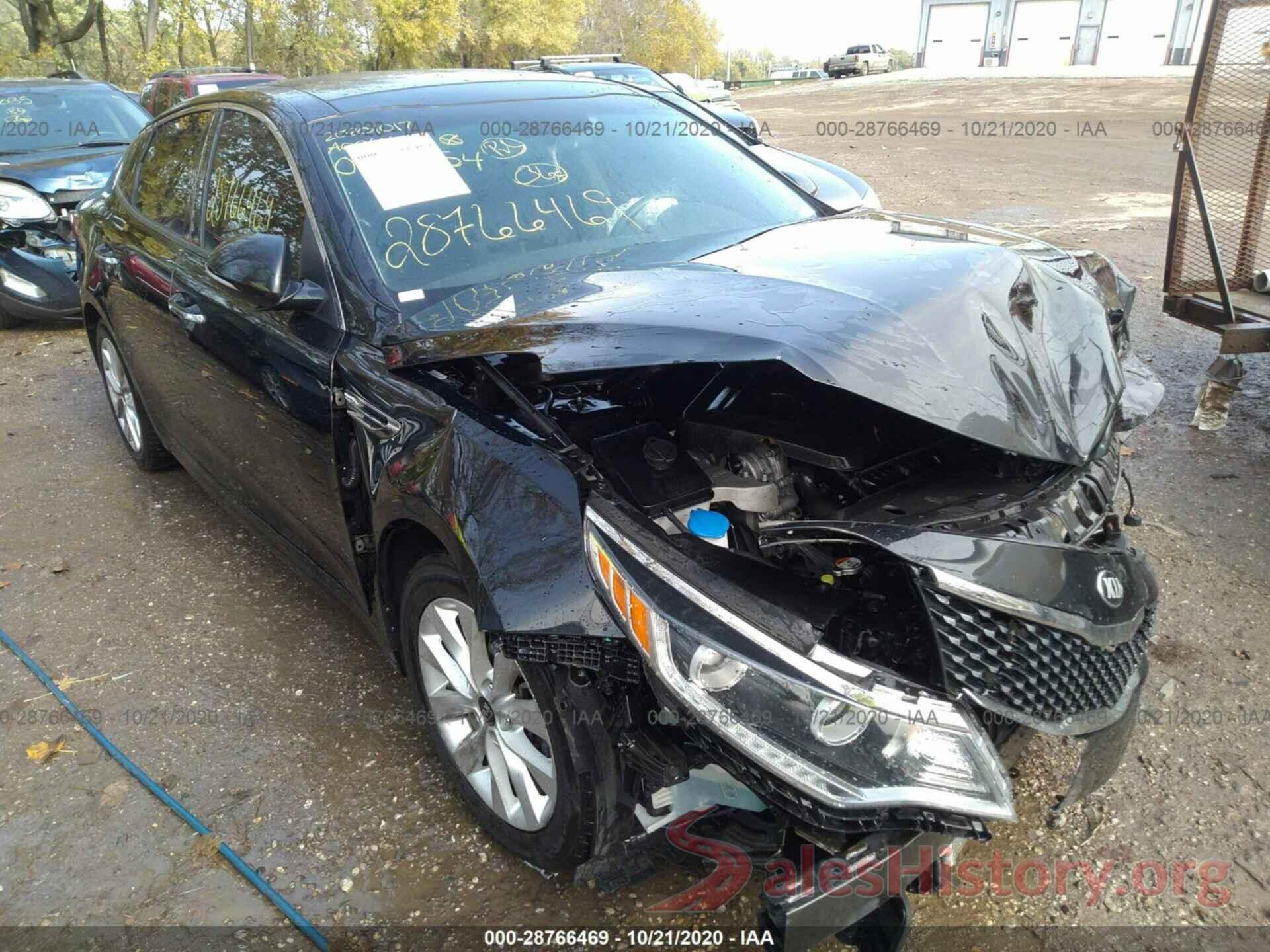 5XXGU4L35GG050854 2016 KIA OPTIMA