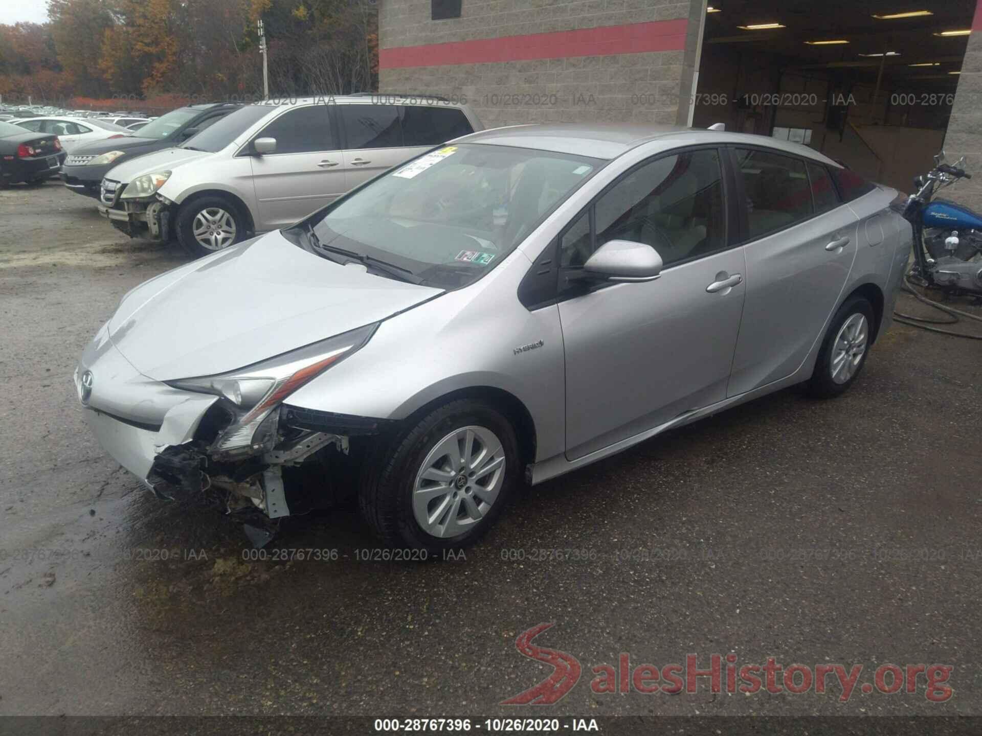 JTDKBRFU4G3012209 2016 TOYOTA PRIUS