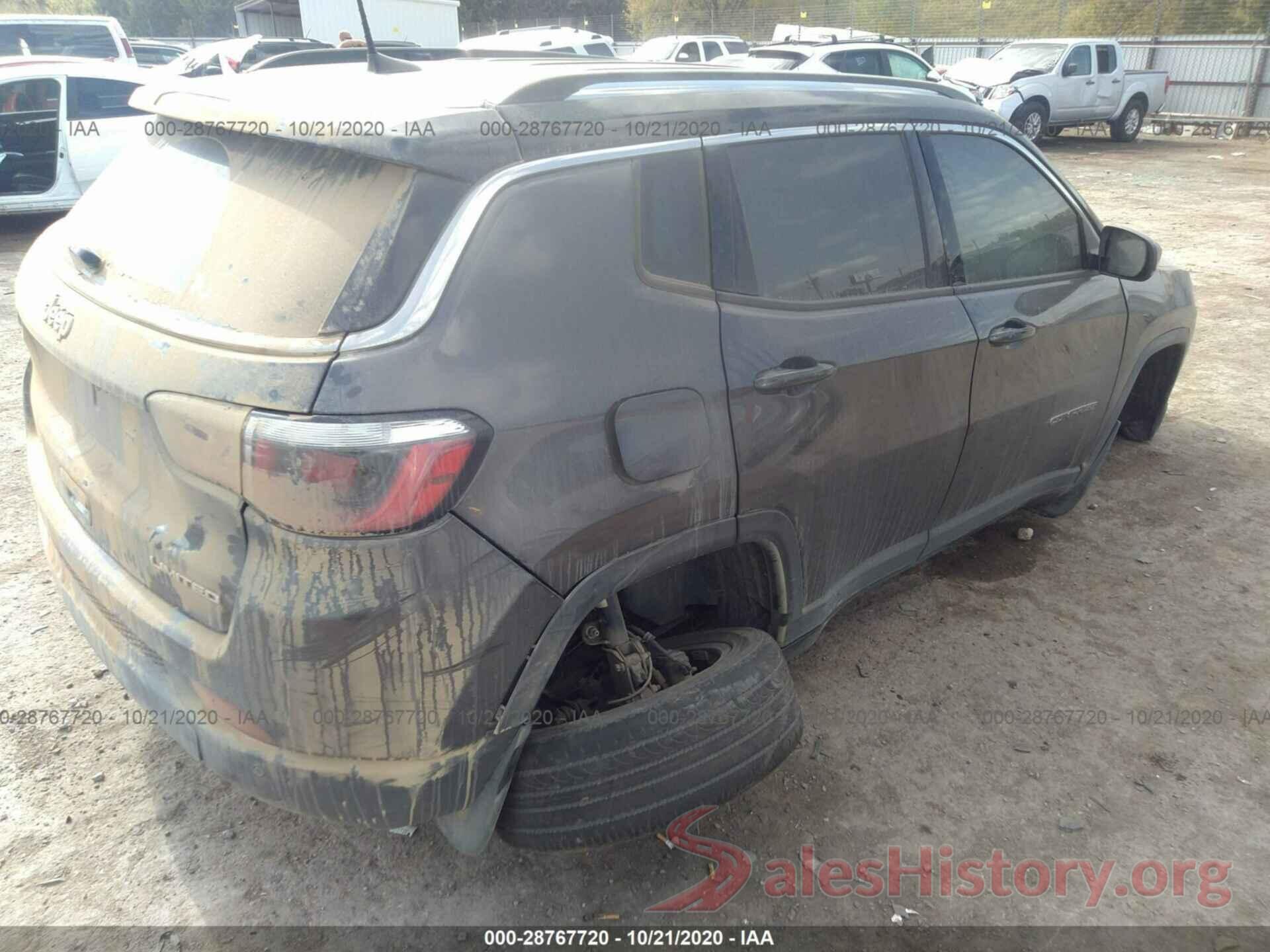 3C4NJCCB8JT205166 2018 JEEP COMPASS