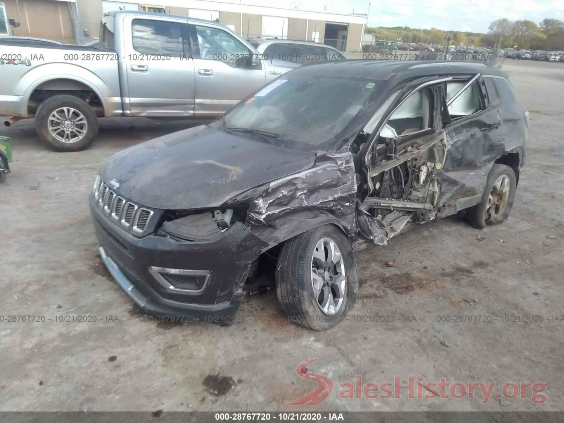 3C4NJCCB8JT205166 2018 JEEP COMPASS