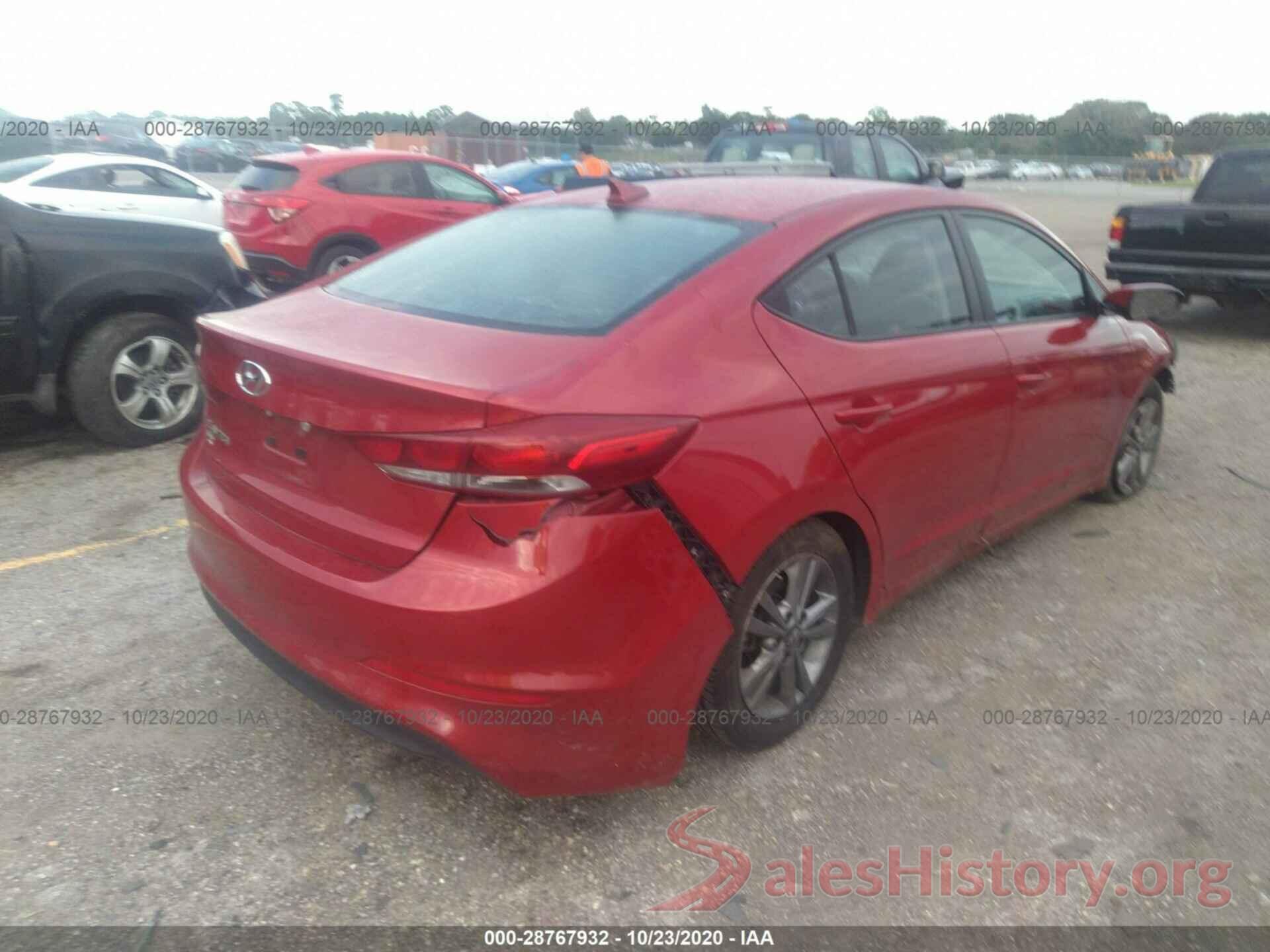 5NPD84LF1JH370816 2018 HYUNDAI ELANTRA