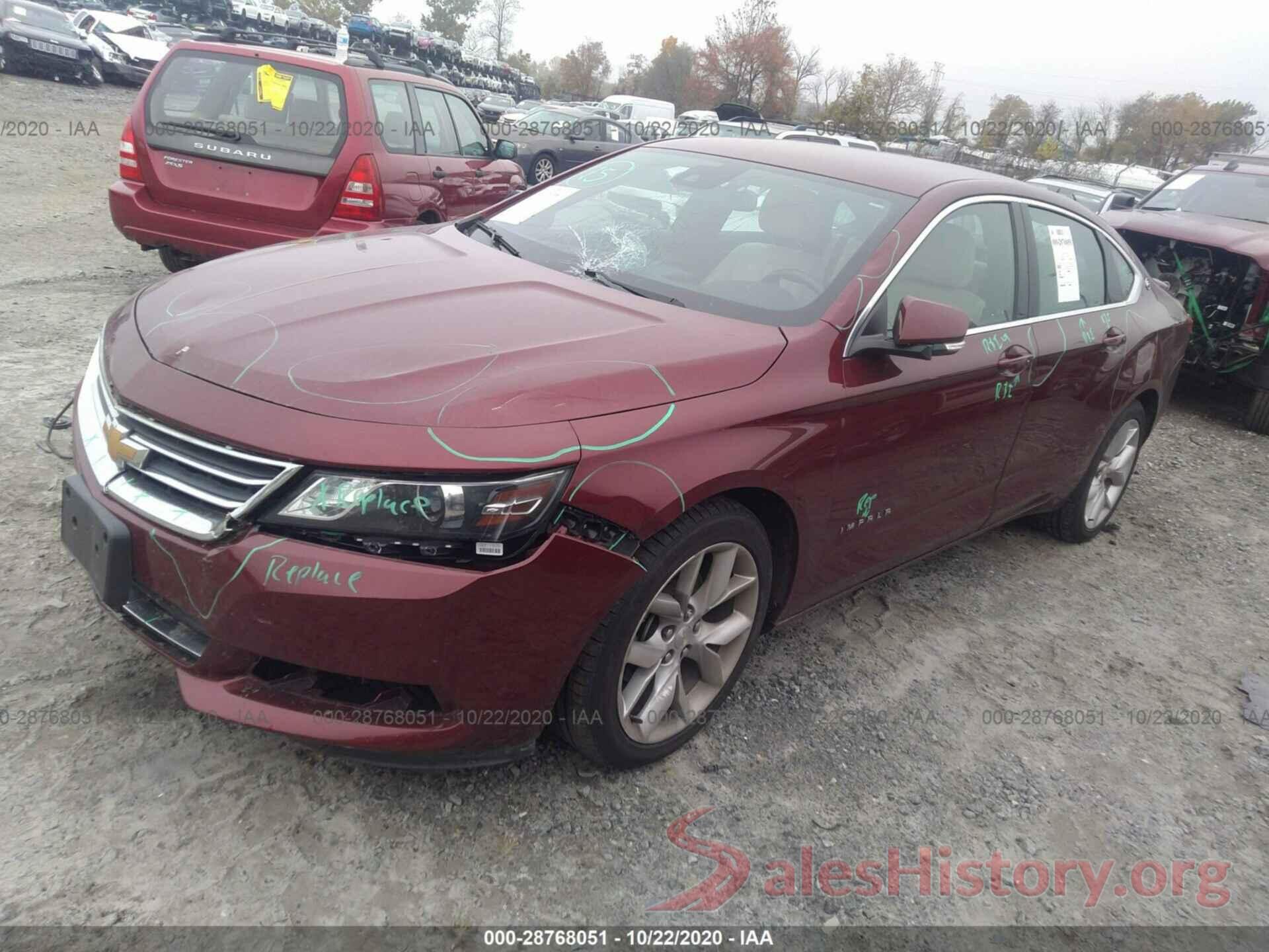 2G1105S34H9143150 2017 CHEVROLET IMPALA