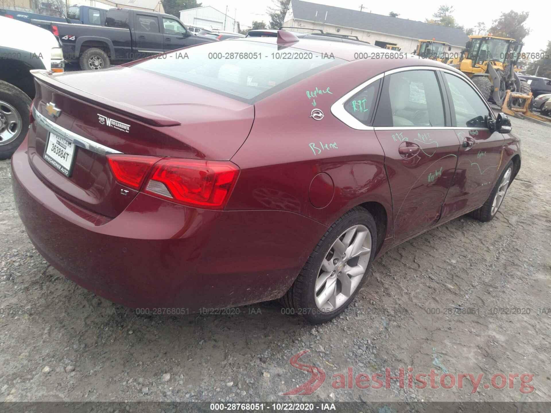 2G1105S34H9143150 2017 CHEVROLET IMPALA