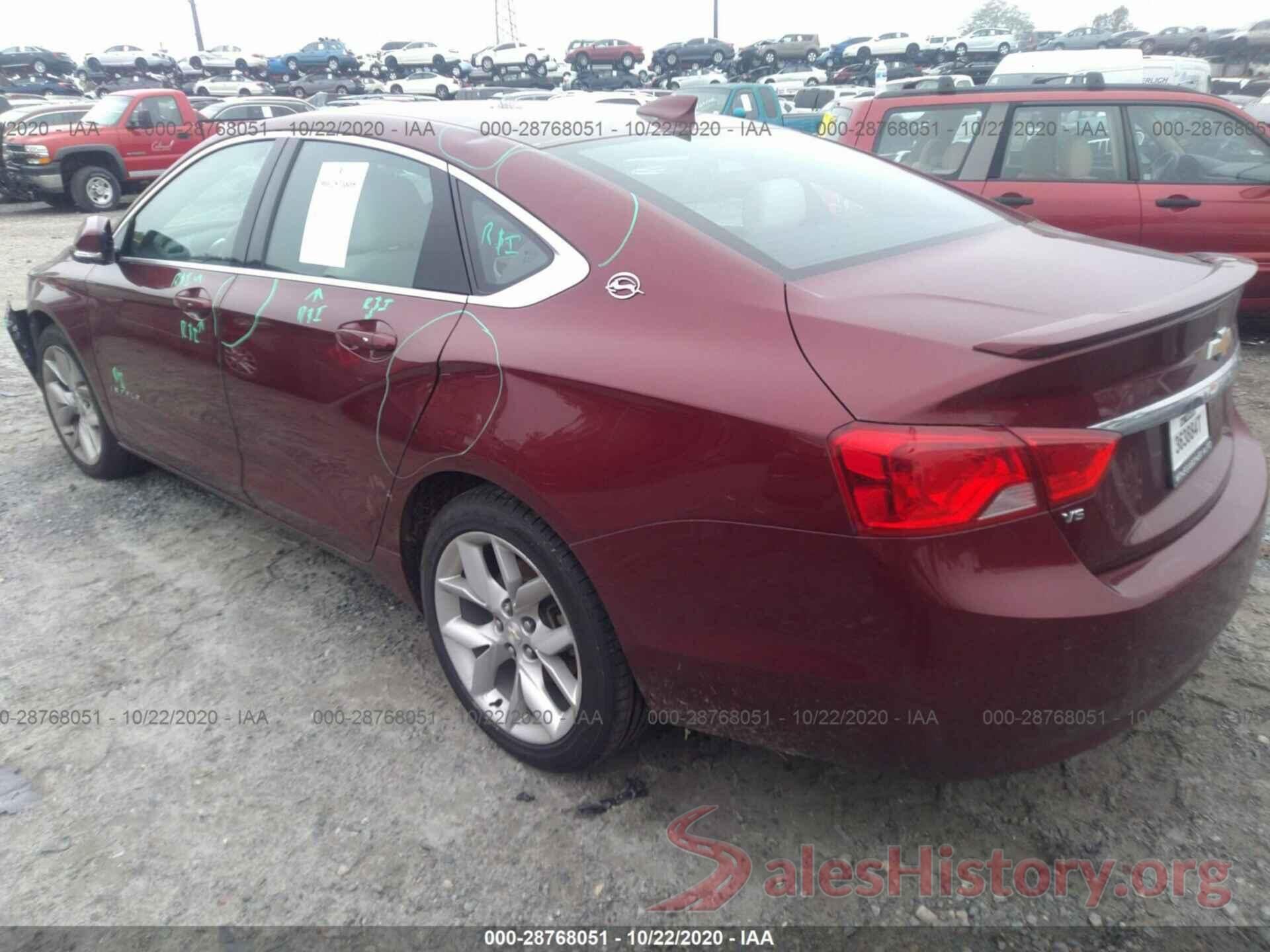 2G1105S34H9143150 2017 CHEVROLET IMPALA