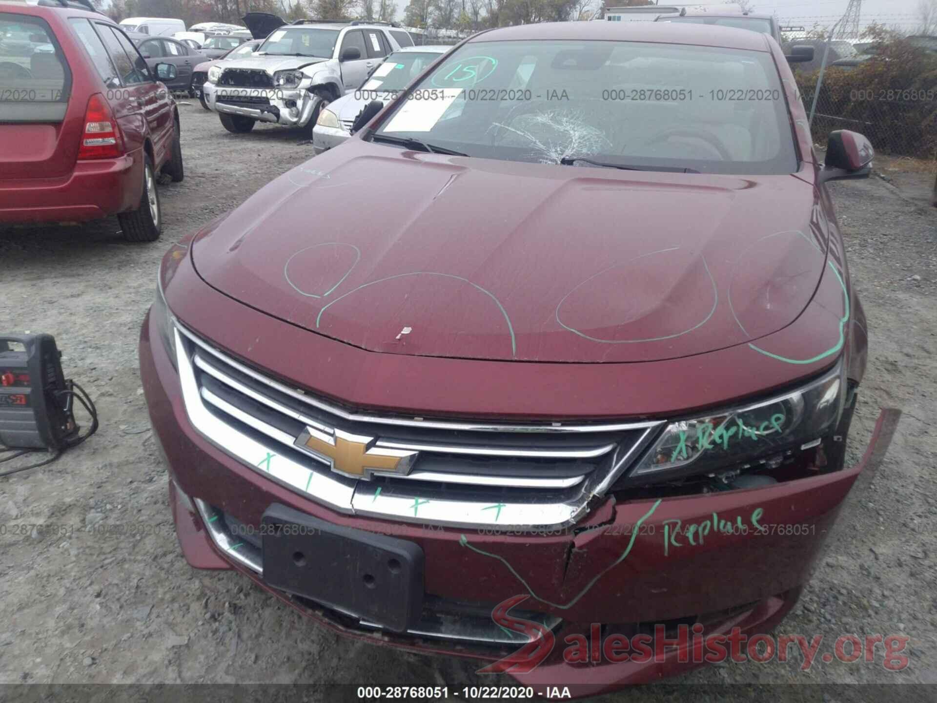 2G1105S34H9143150 2017 CHEVROLET IMPALA