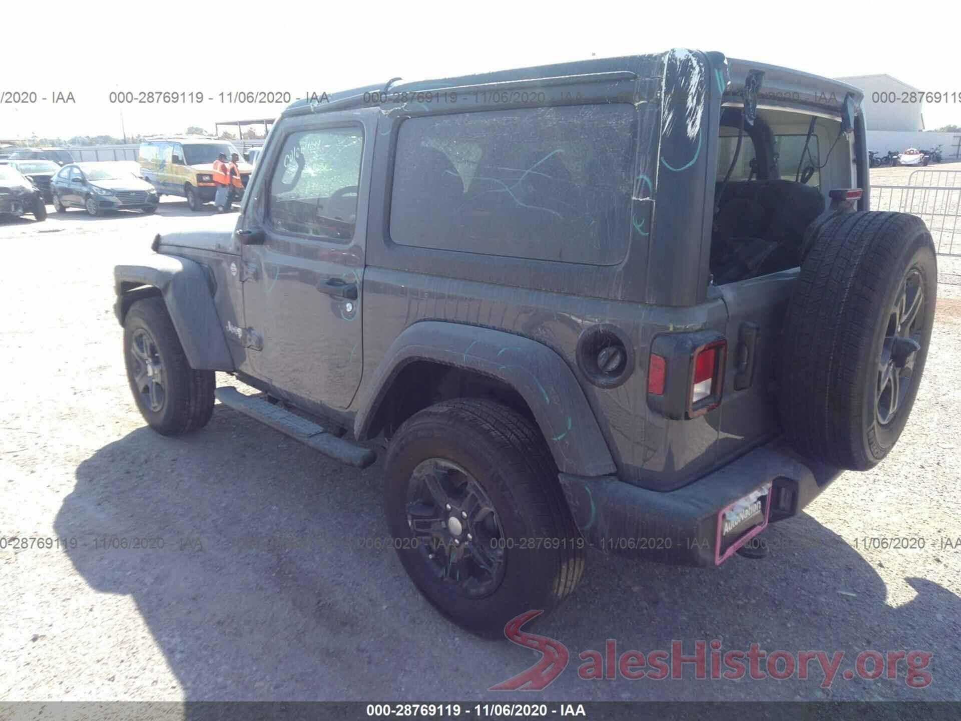 1C4GJXAN9LW302564 2020 JEEP WRANGLER