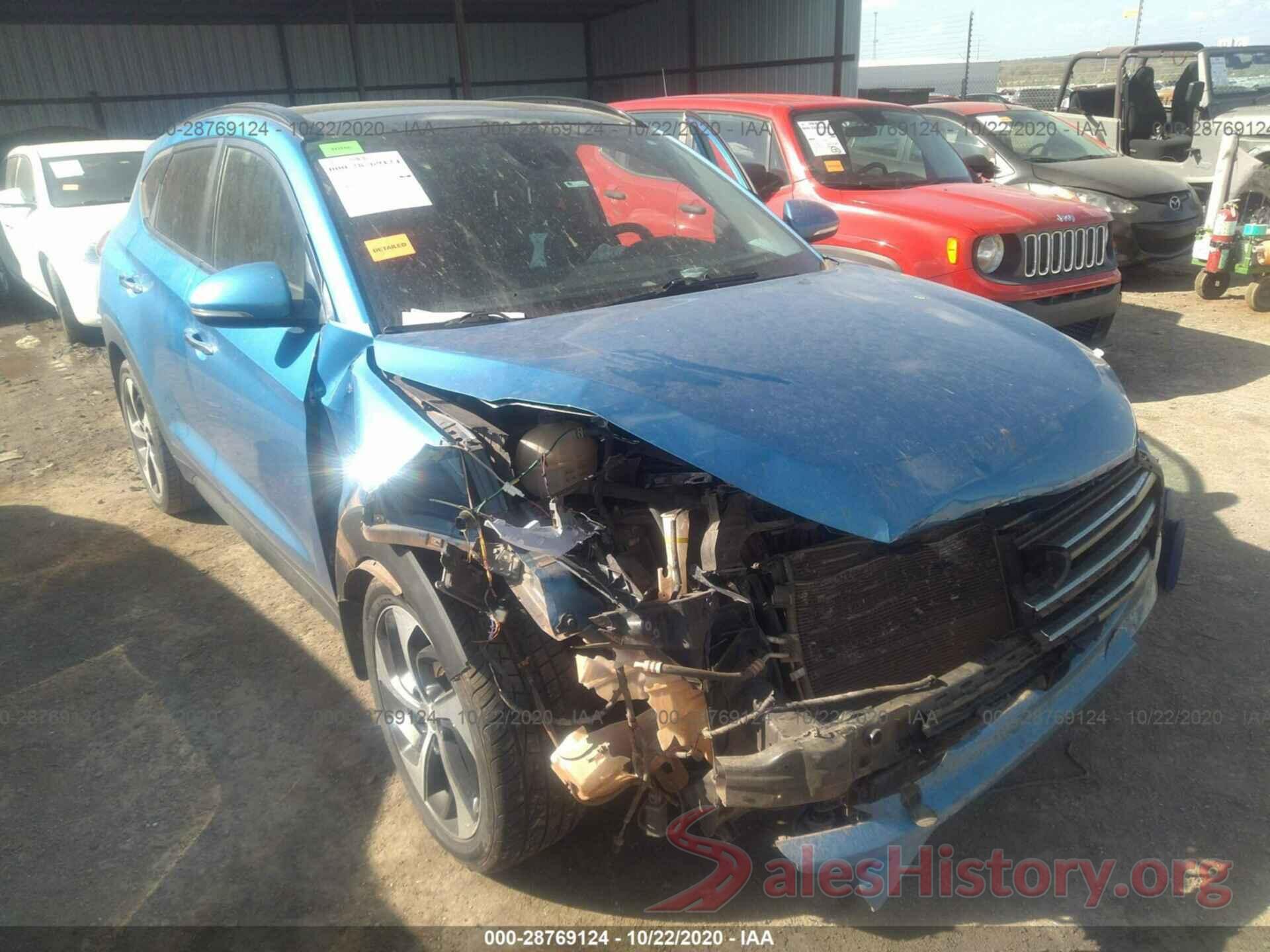 KM8J33A20GU180964 2016 HYUNDAI TUCSON