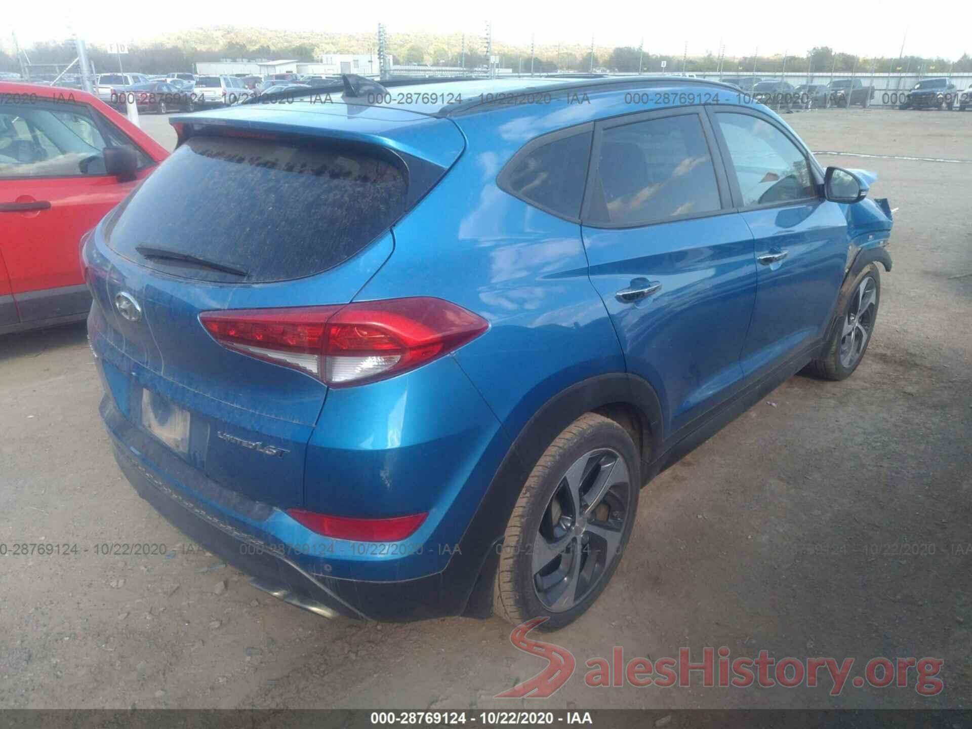 KM8J33A20GU180964 2016 HYUNDAI TUCSON