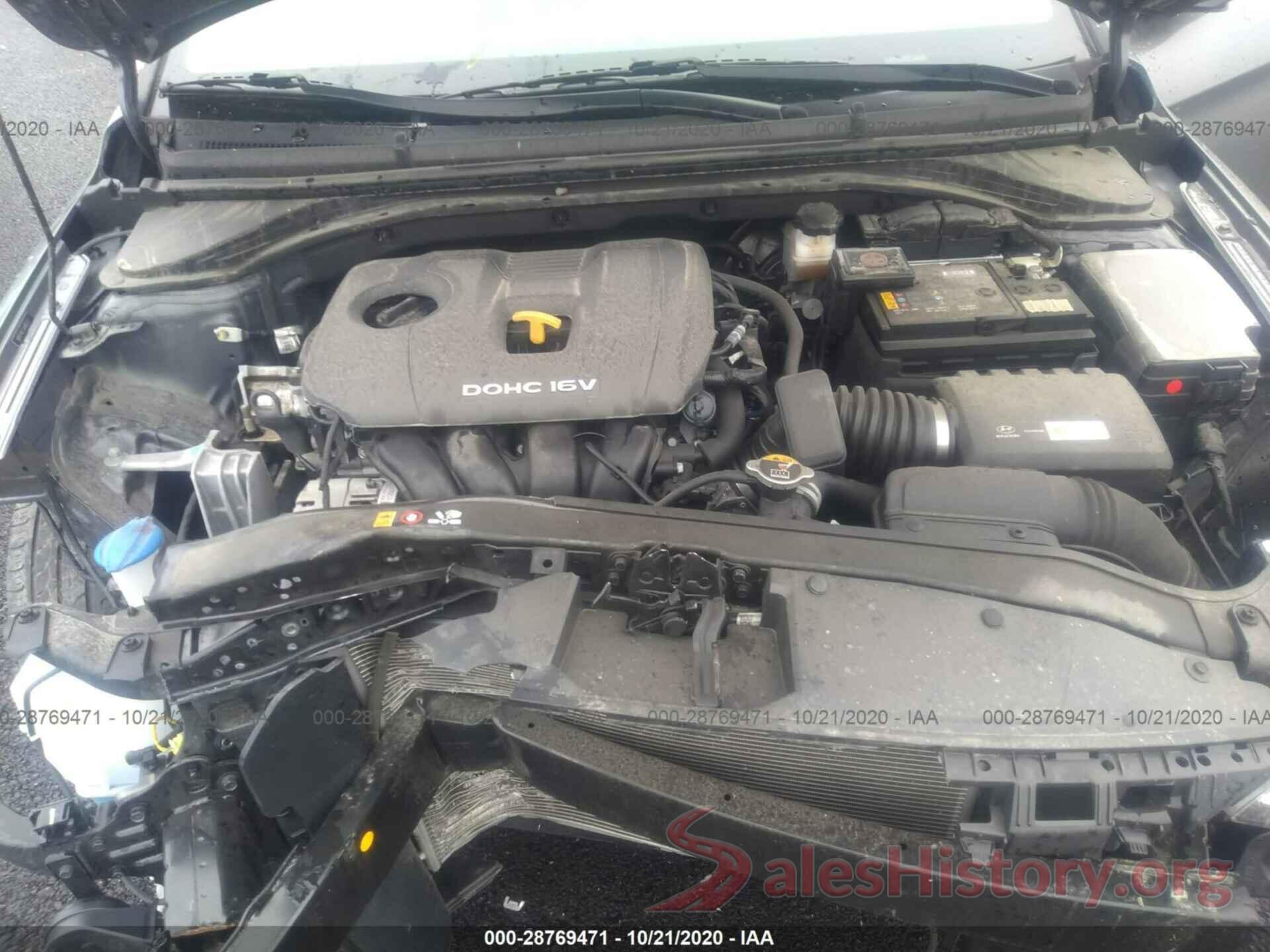 5NPD74LF7JH401277 2018 HYUNDAI ELANTRA