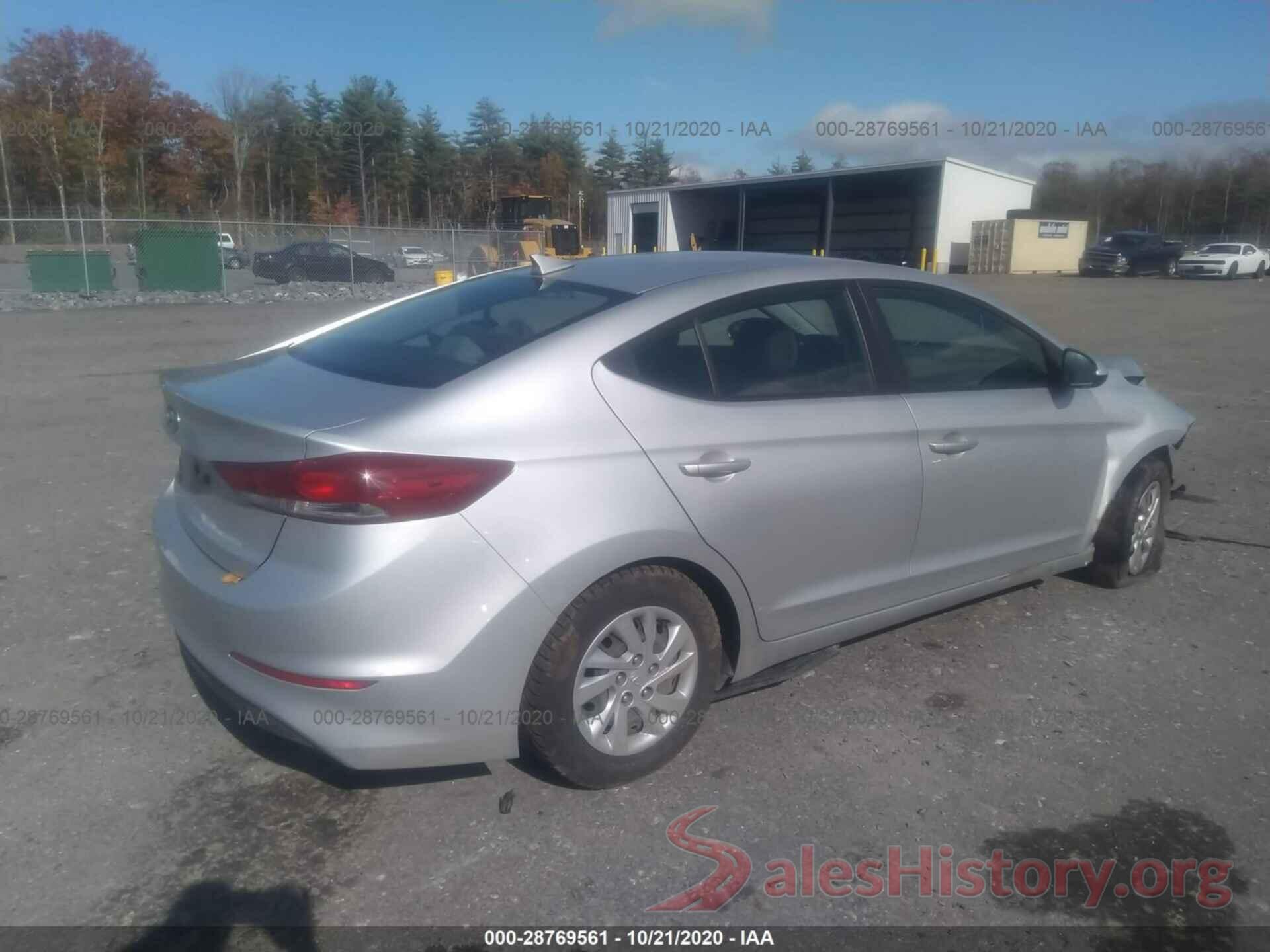 5NPD74LF5HH067843 2017 HYUNDAI ELANTRA