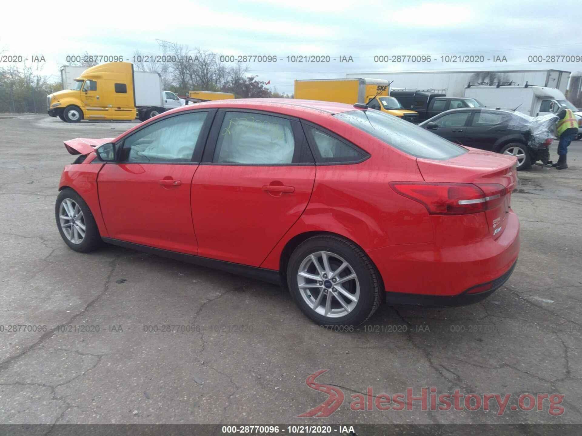 1FADP3F27GL309454 2016 FORD FOCUS