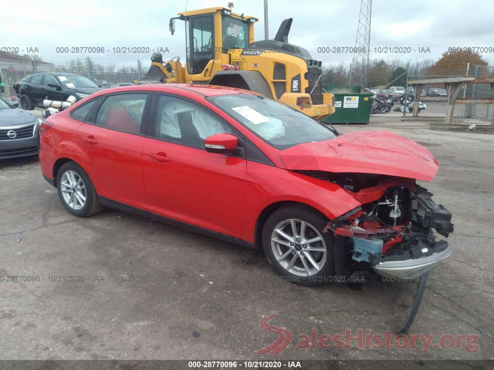 1FADP3F27GL309454 2016 FORD FOCUS