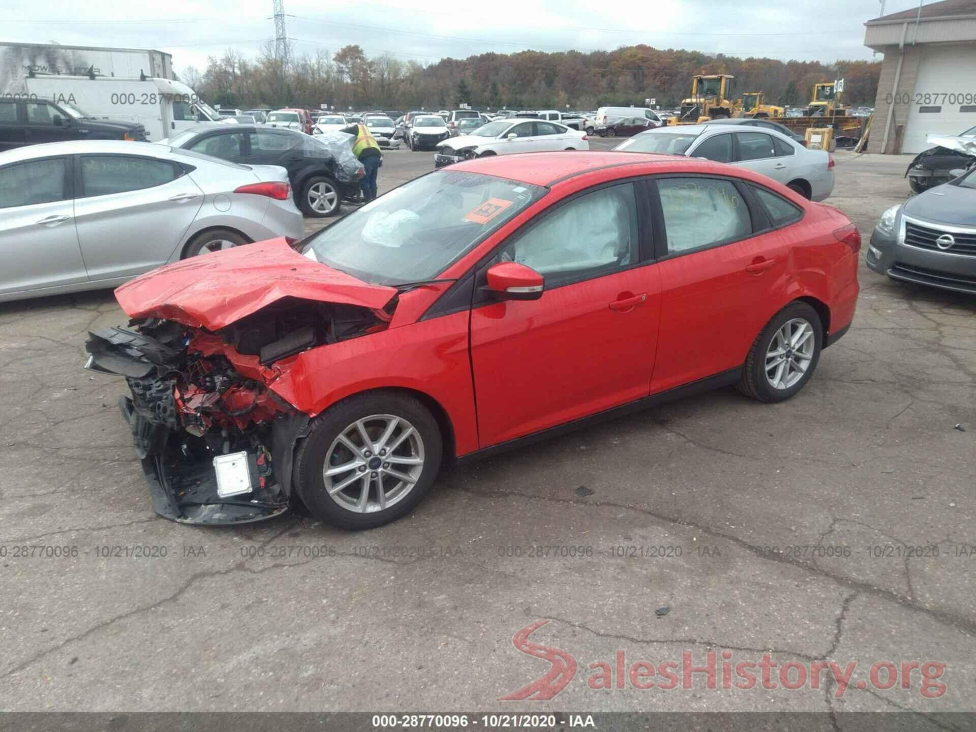 1FADP3F27GL309454 2016 FORD FOCUS