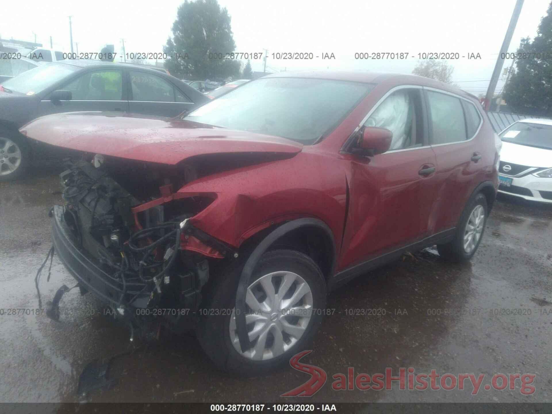 KNMAT2MV3GP703218 2016 NISSAN ROGUE