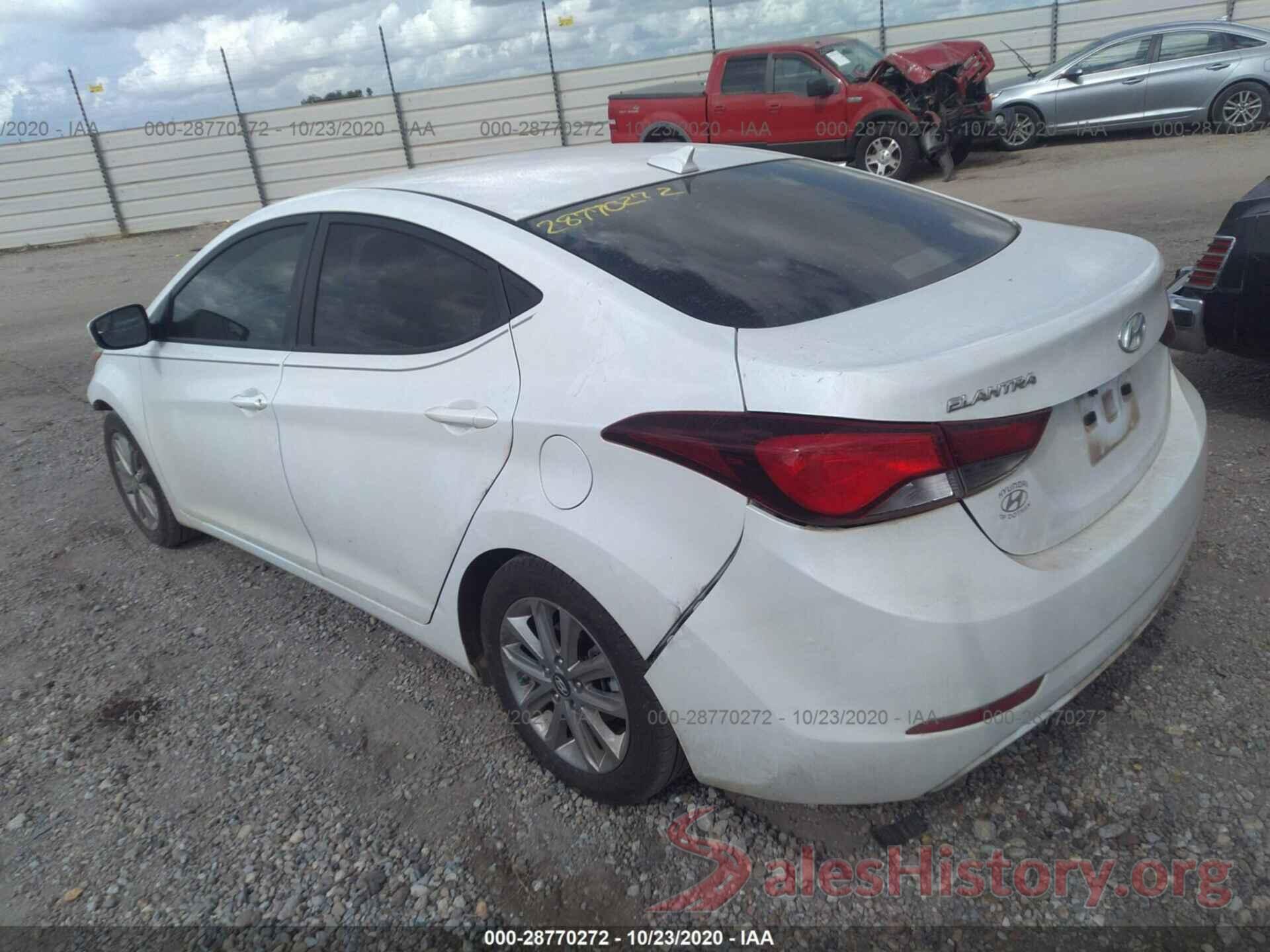 5NPDH4AE1GH771429 2016 HYUNDAI ELANTRA