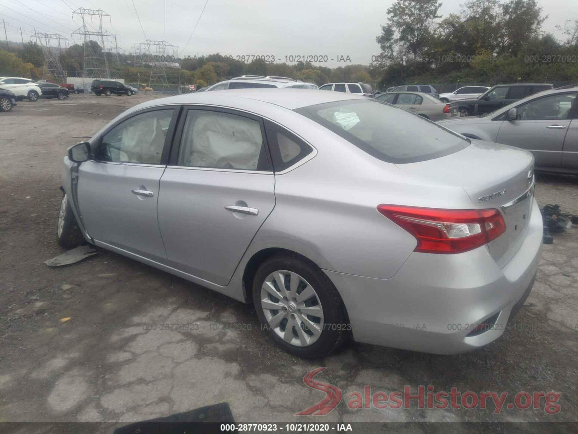 3N1AB7AP9KY354078 2019 NISSAN SENTRA