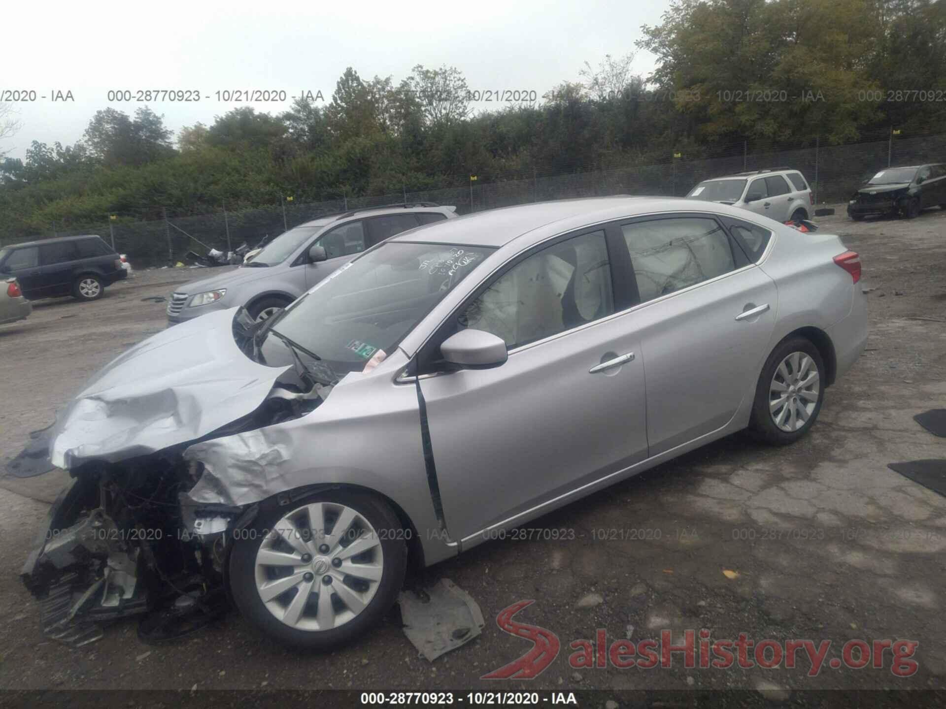 3N1AB7AP9KY354078 2019 NISSAN SENTRA