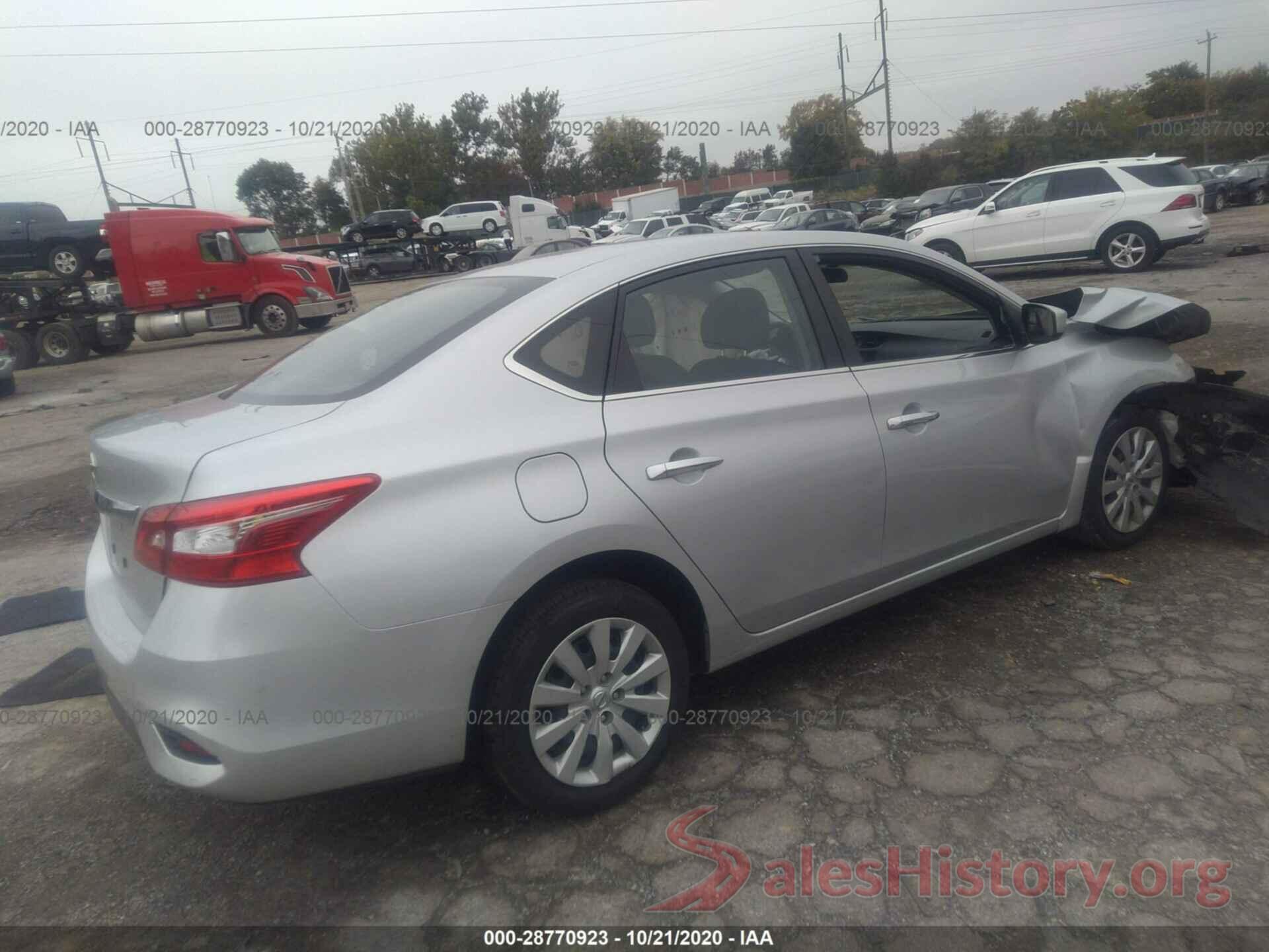 3N1AB7AP9KY354078 2019 NISSAN SENTRA