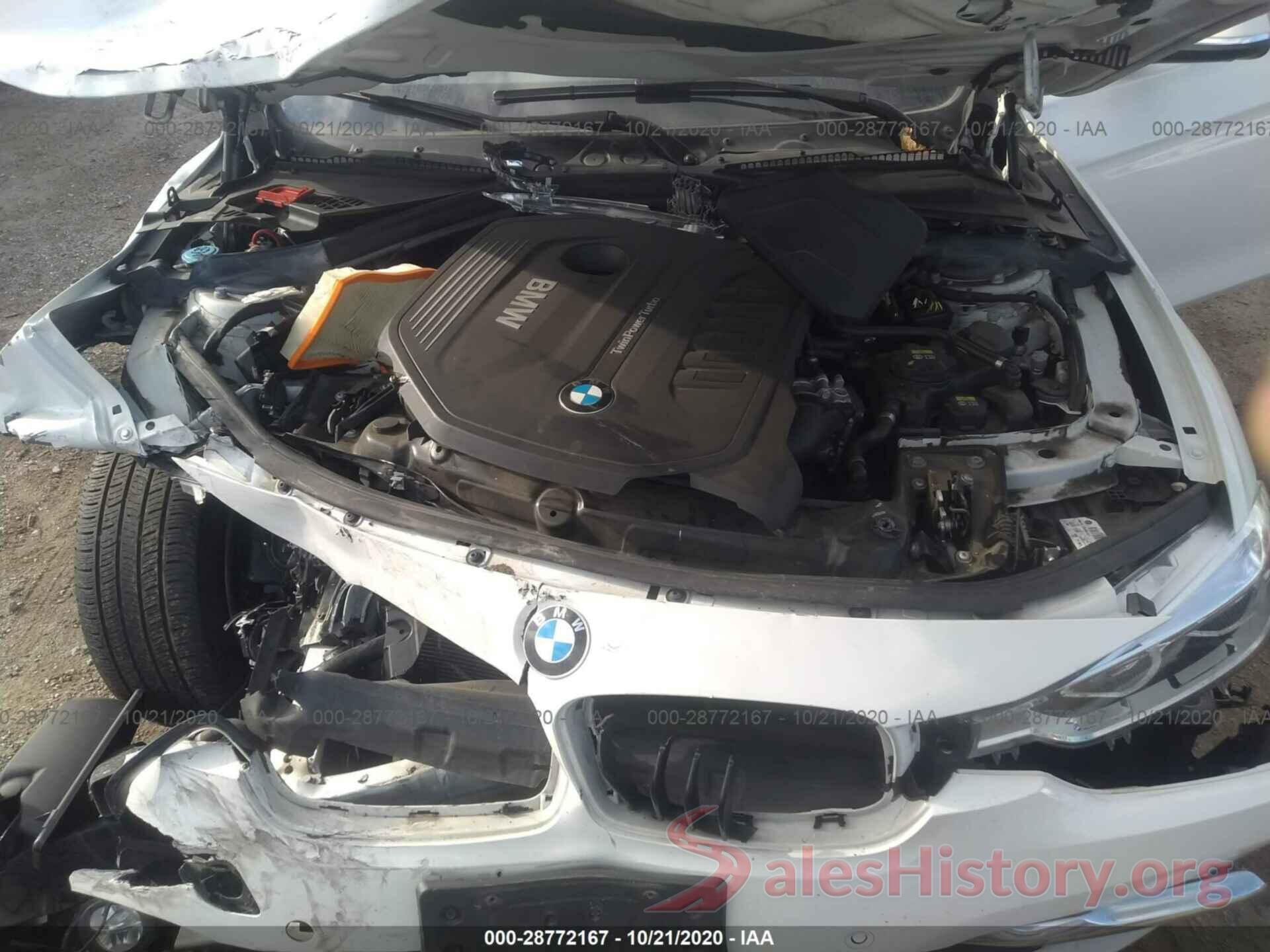 WBA8B3C38HK777625 2017 BMW 3 SERIES