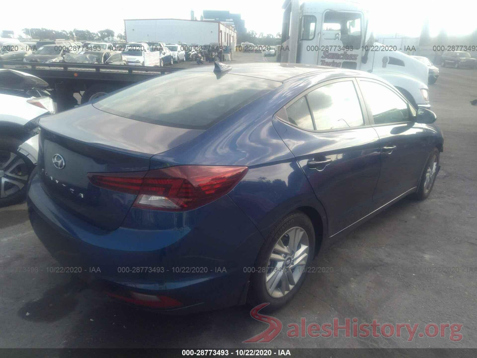 5NPD84LF2LH601791 2020 HYUNDAI ELANTRA