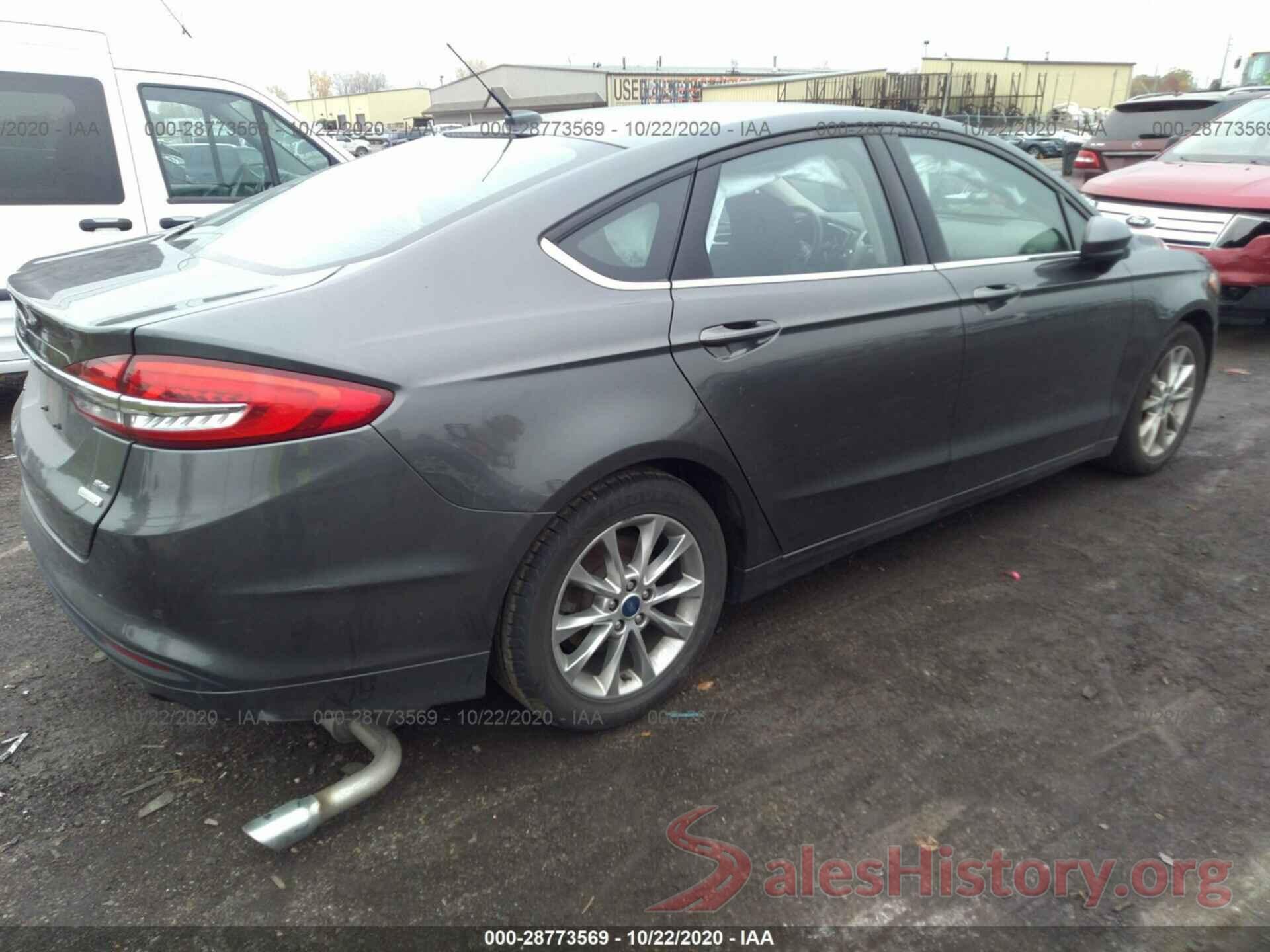 3FA6P0HD3HR311257 2017 FORD FUSION