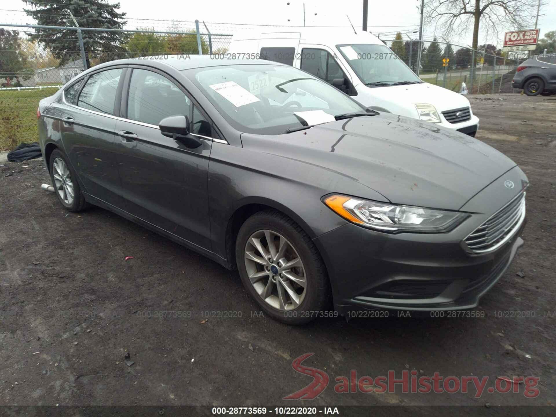 3FA6P0HD3HR311257 2017 FORD FUSION