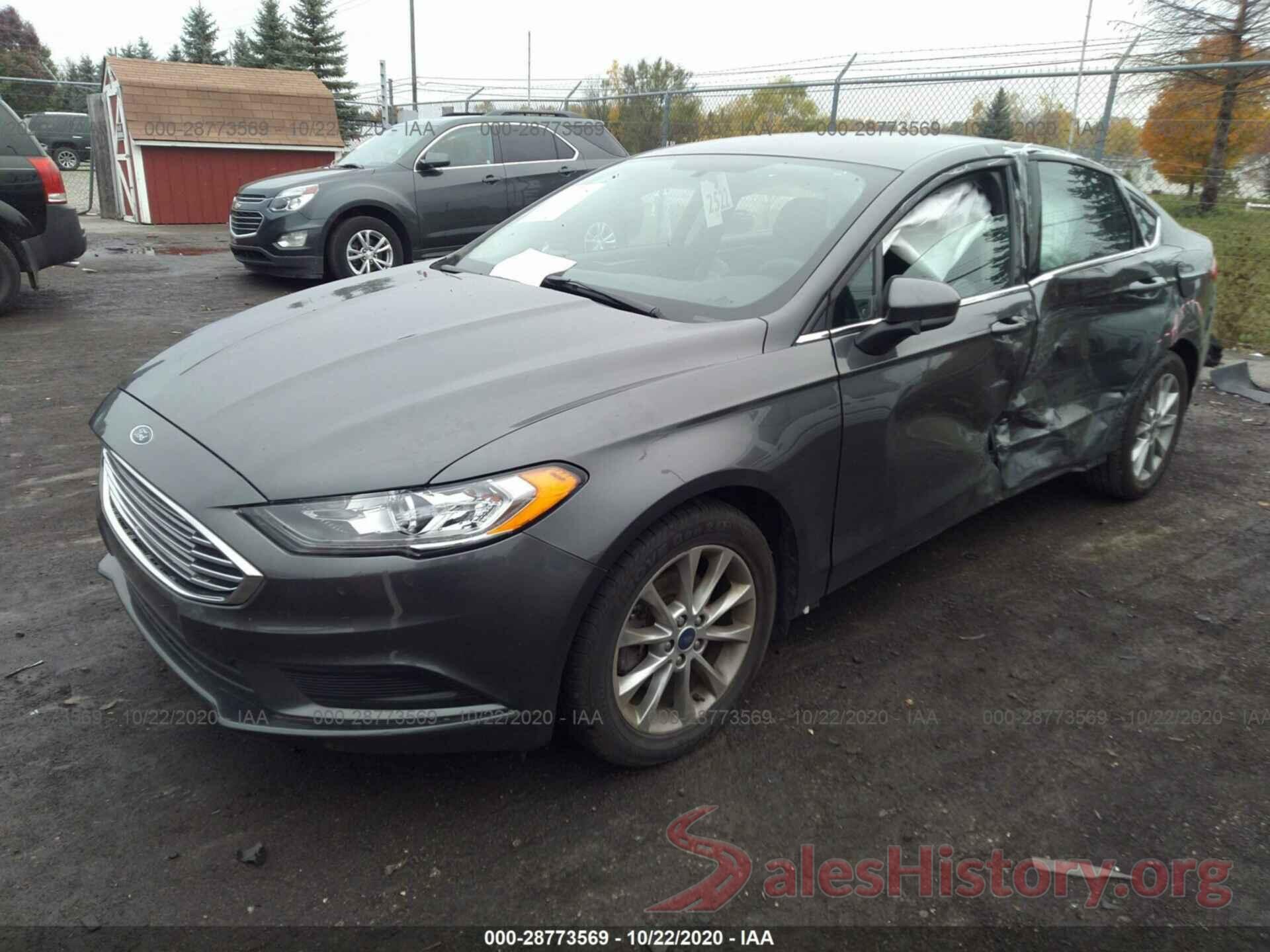 3FA6P0HD3HR311257 2017 FORD FUSION