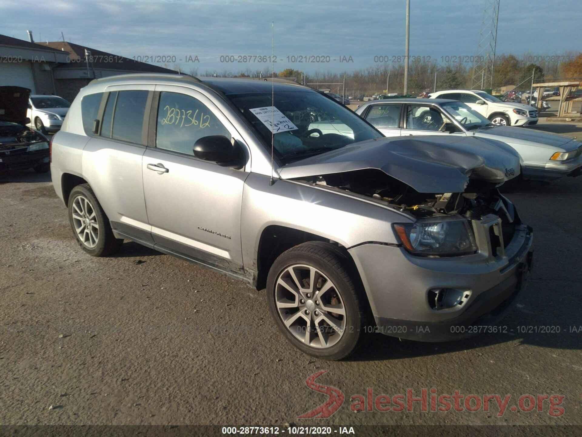 1C4NJDBB6GD646767 2016 JEEP COMPASS