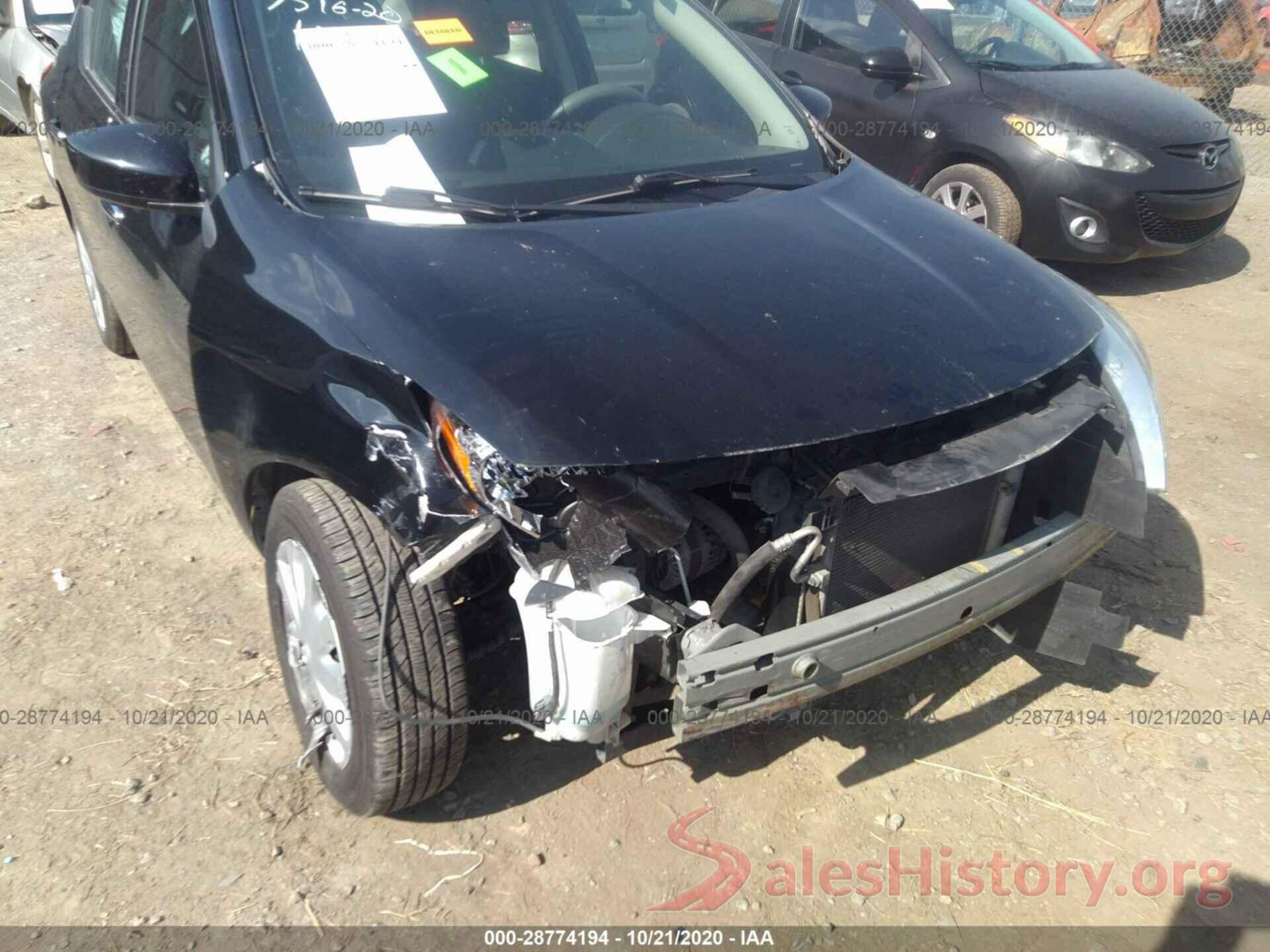 3N1CN7AP0GL809985 2016 NISSAN VERSA