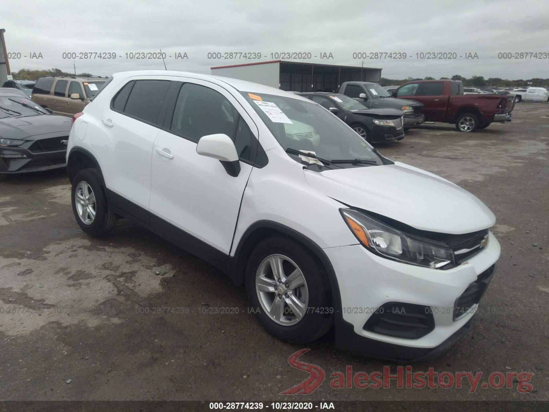 3GNCJKSB7KL221113 2019 CHEVROLET TRAX