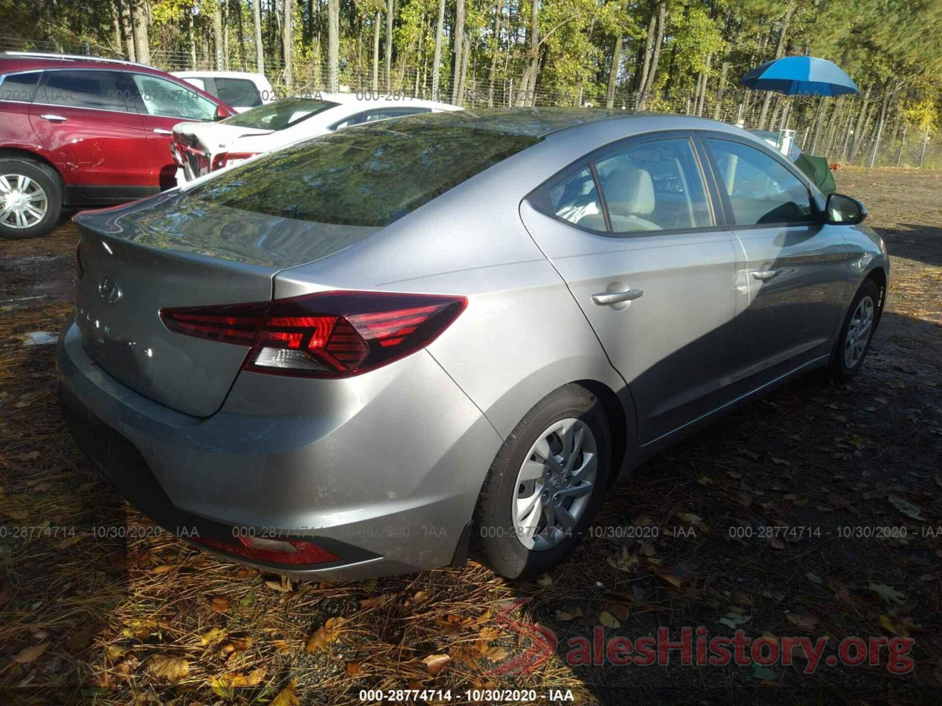 5NPD74LF9LH549420 2020 HYUNDAI ELANTRA