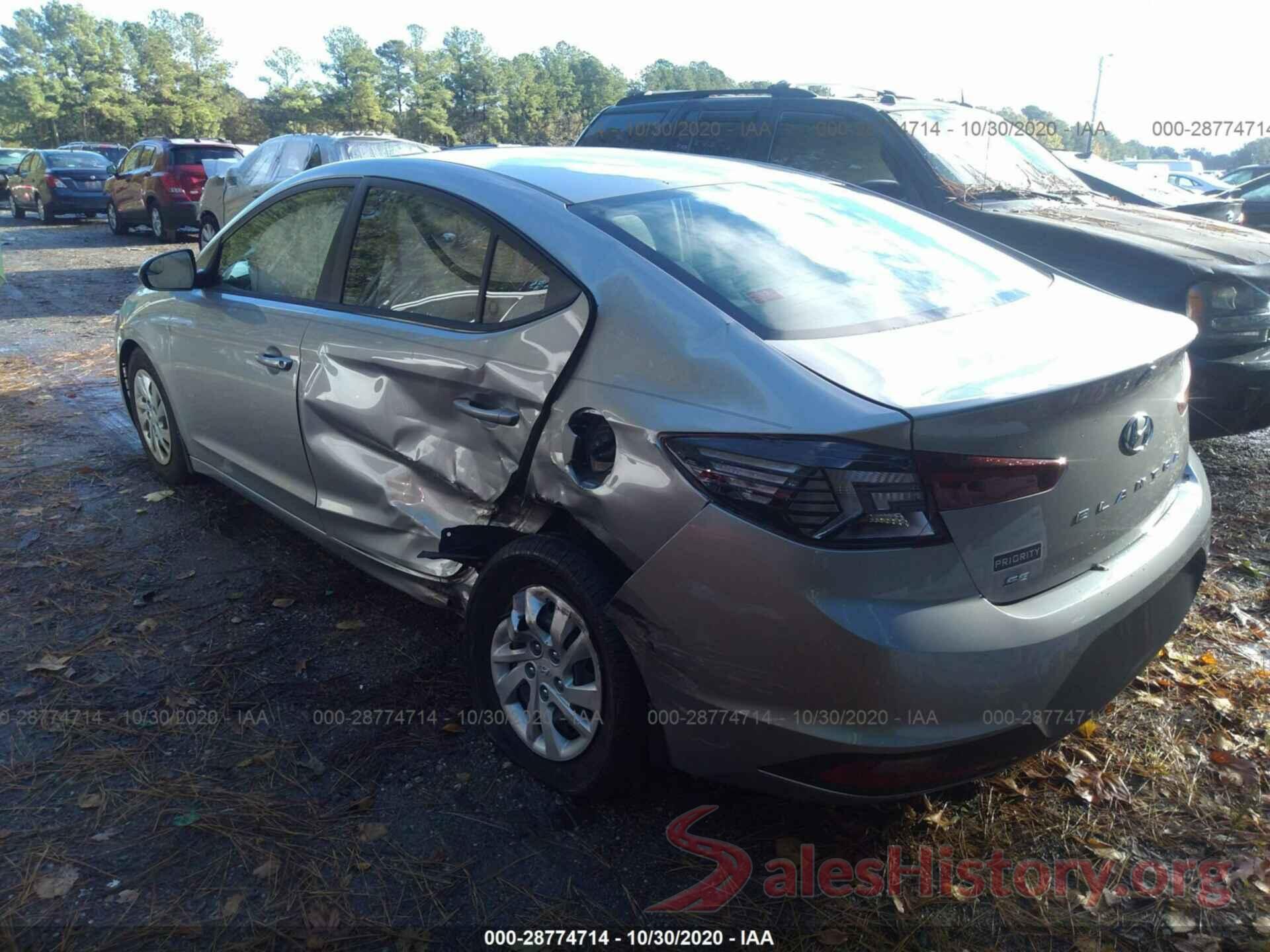 5NPD74LF9LH549420 2020 HYUNDAI ELANTRA