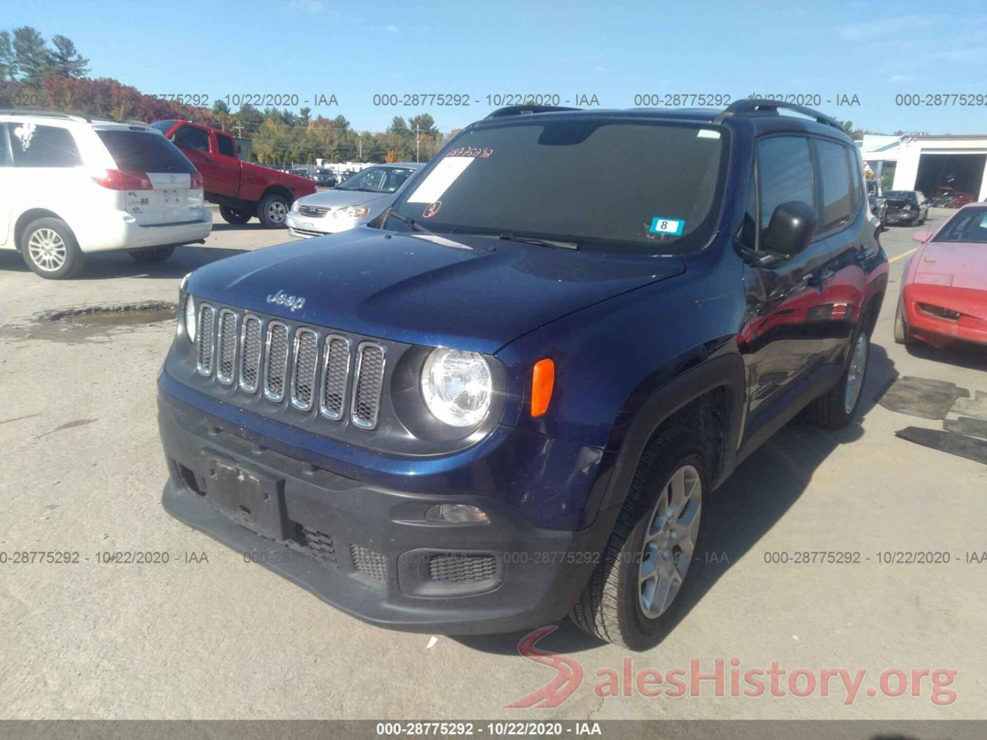 ZACCJBAB7JPJ43039 2018 JEEP RENEGADE