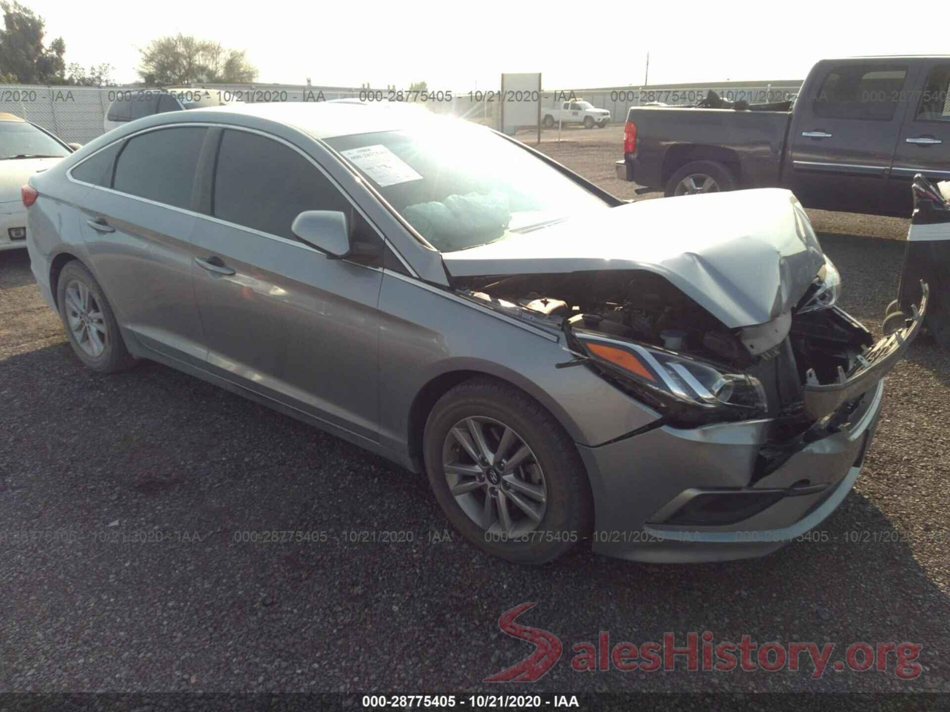 5NPE24AF2HH557307 2017 HYUNDAI SONATA