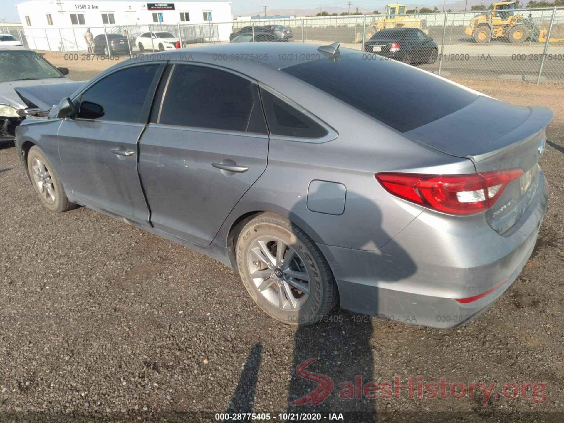 5NPE24AF2HH557307 2017 HYUNDAI SONATA