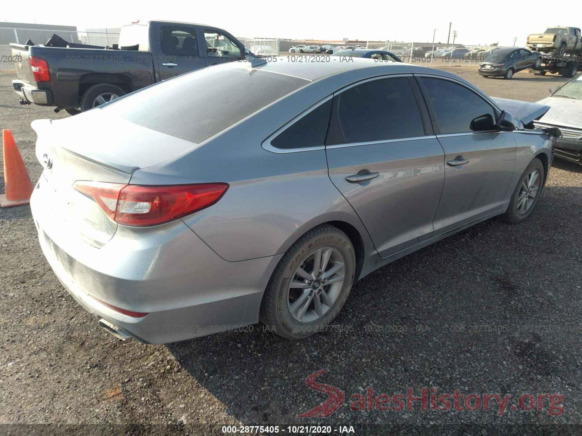 5NPE24AF2HH557307 2017 HYUNDAI SONATA