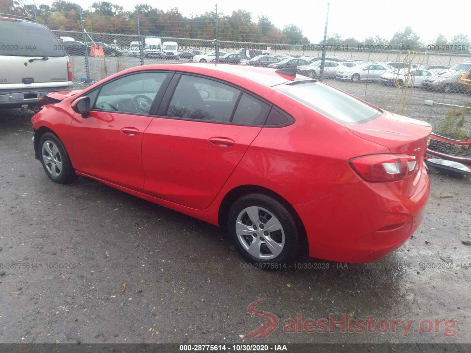 1G1BC5SM8J7240993 2018 CHEVROLET CRUZE