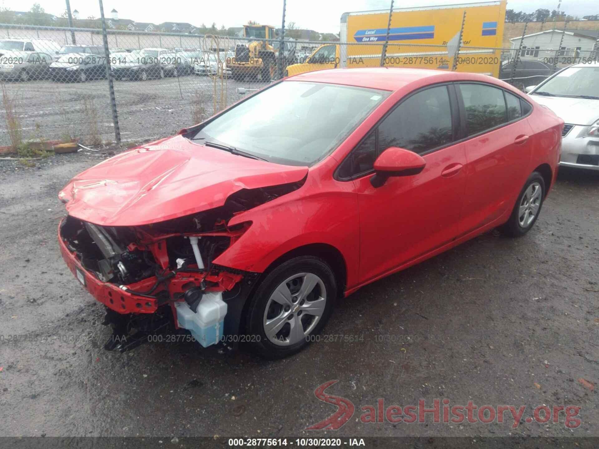 1G1BC5SM8J7240993 2018 CHEVROLET CRUZE