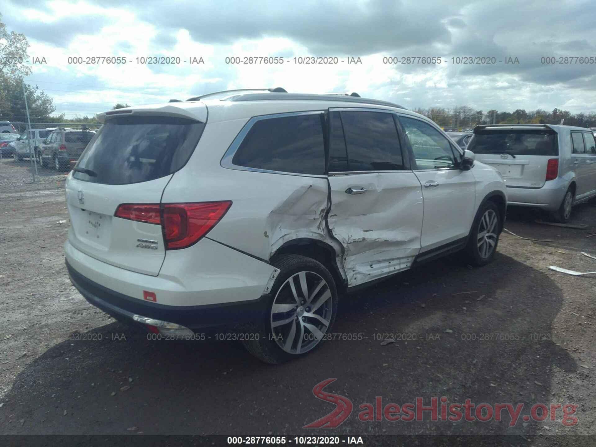 5FNYF6H9XGB039438 2016 HONDA PILOT