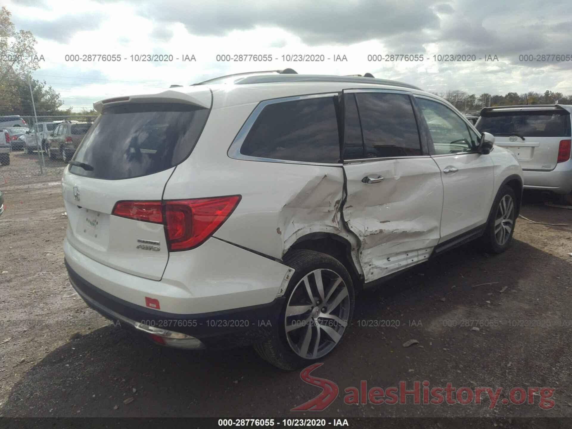 5FNYF6H9XGB039438 2016 HONDA PILOT