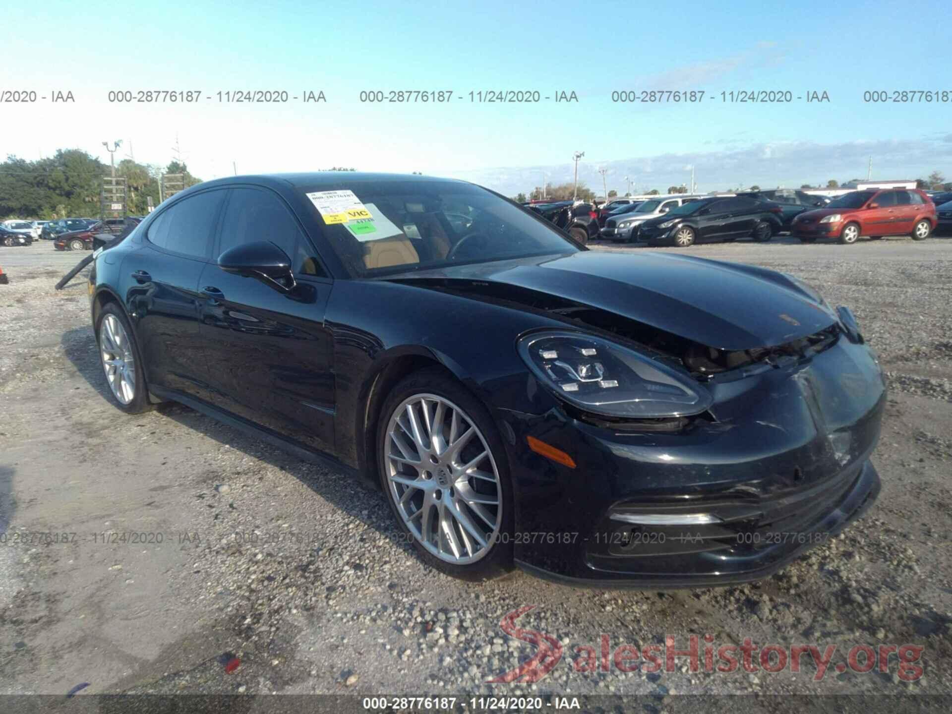 WP0AA2A77KL100381 2019 PORSCHE PANAMERA