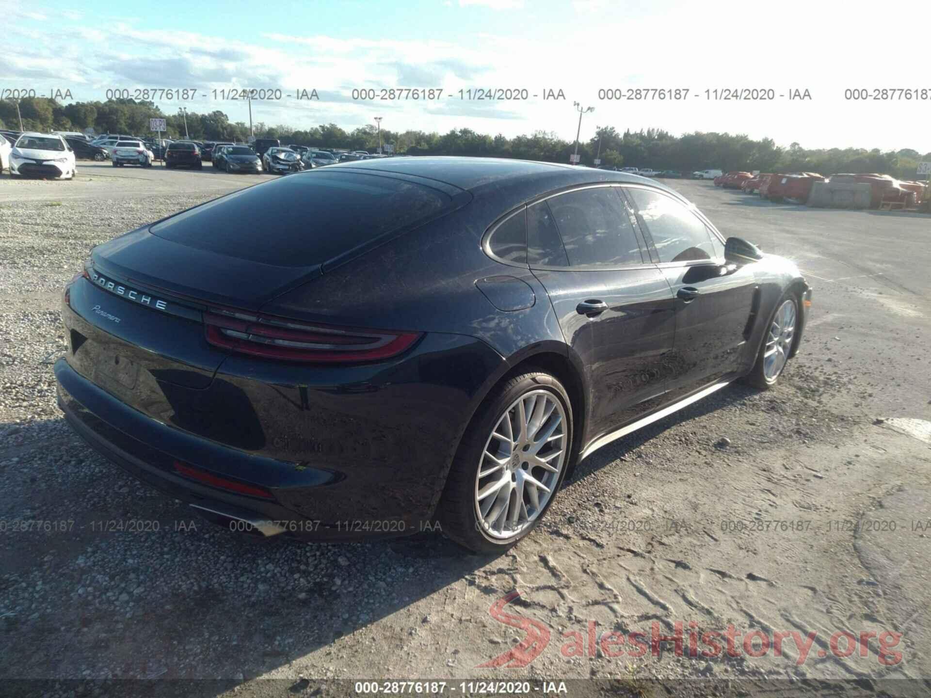 WP0AA2A77KL100381 2019 PORSCHE PANAMERA