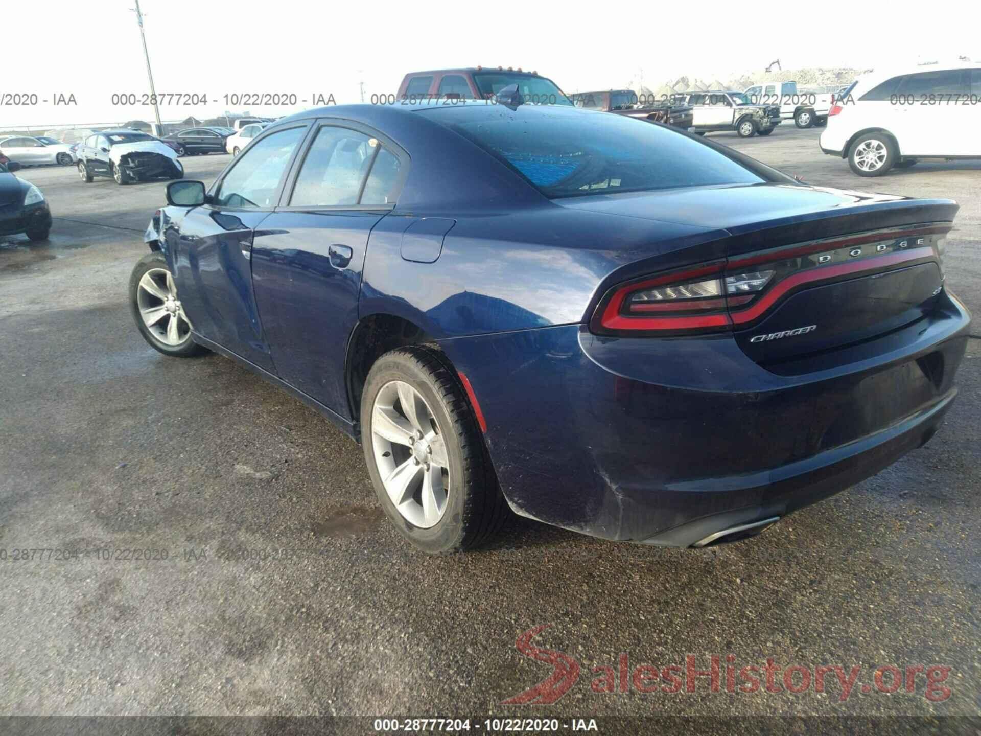 2C3CDXHG2GH179857 2016 DODGE CHARGER