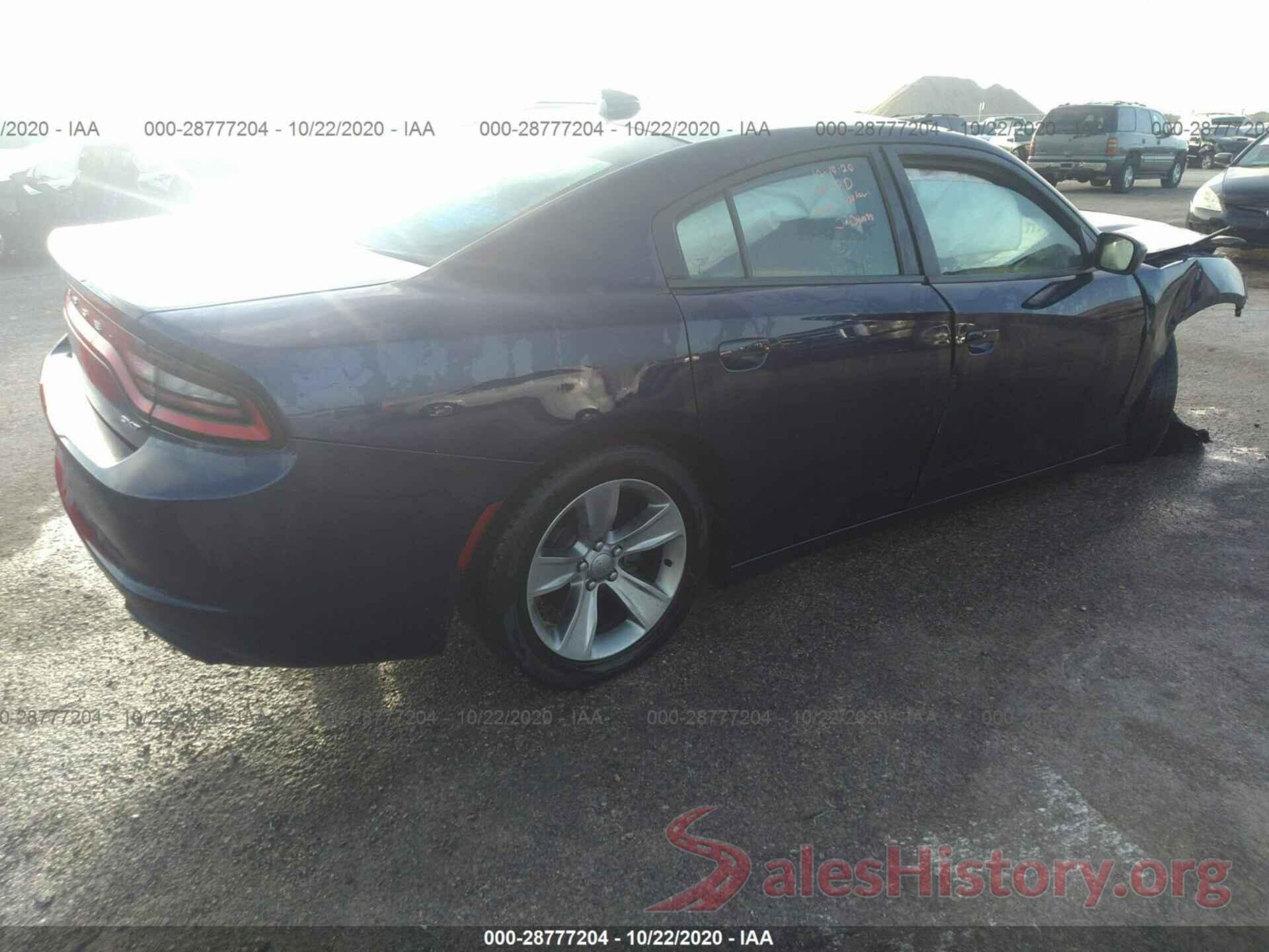 2C3CDXHG2GH179857 2016 DODGE CHARGER